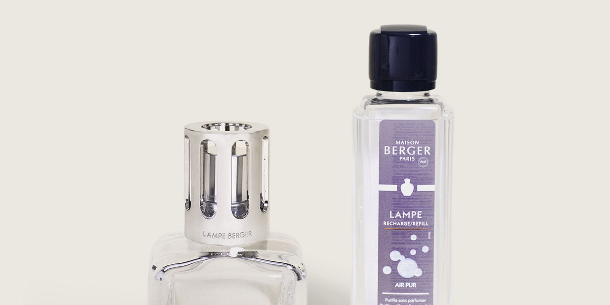 Vidrio & Cristal - LAMPE BERGER EN VERRE A PICOTS + Parfum Verre