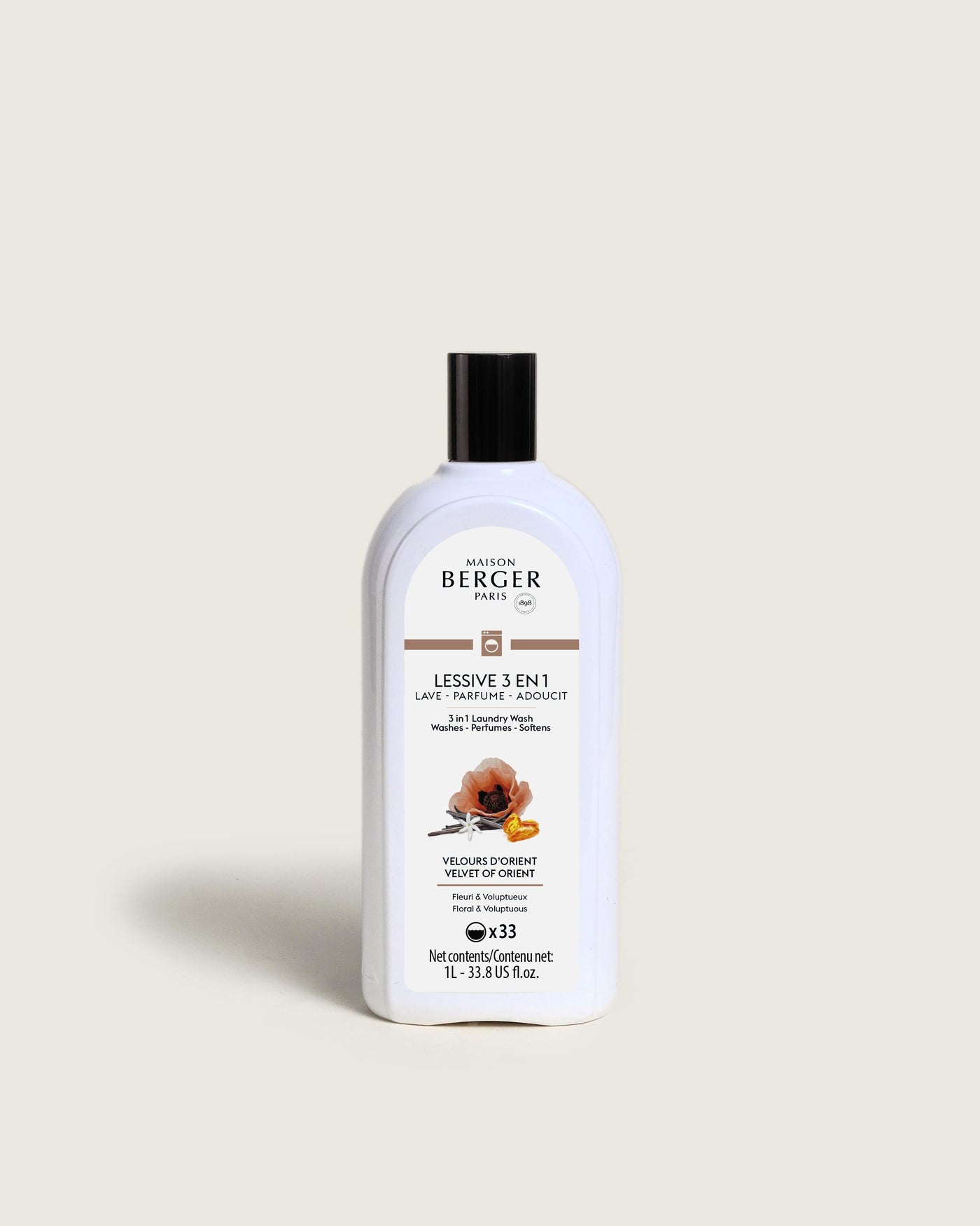 Lessive 3 en 1 Velours d'Orient 1 litre