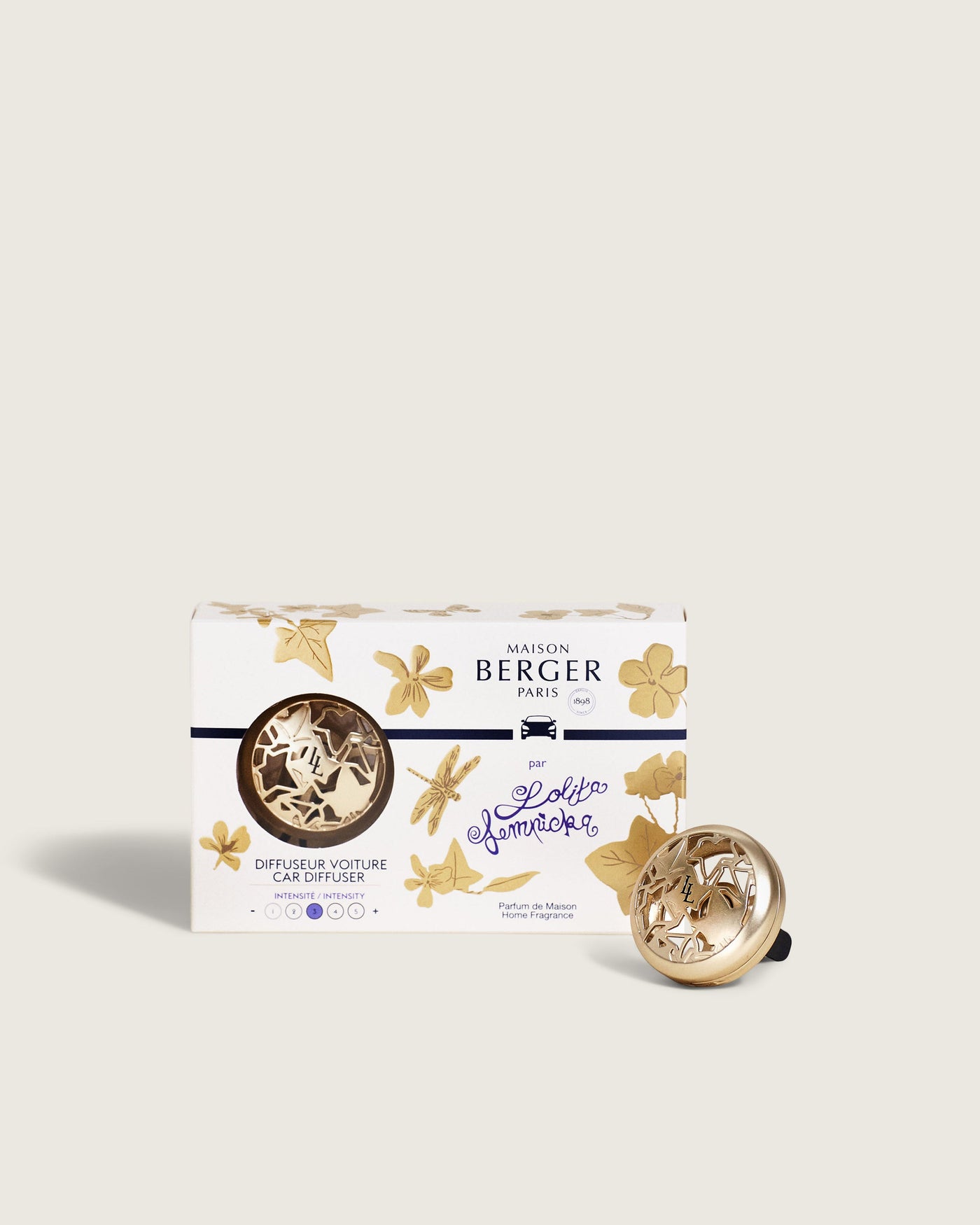 Diffuseur voiture Lolita Lempicka Or Satiné