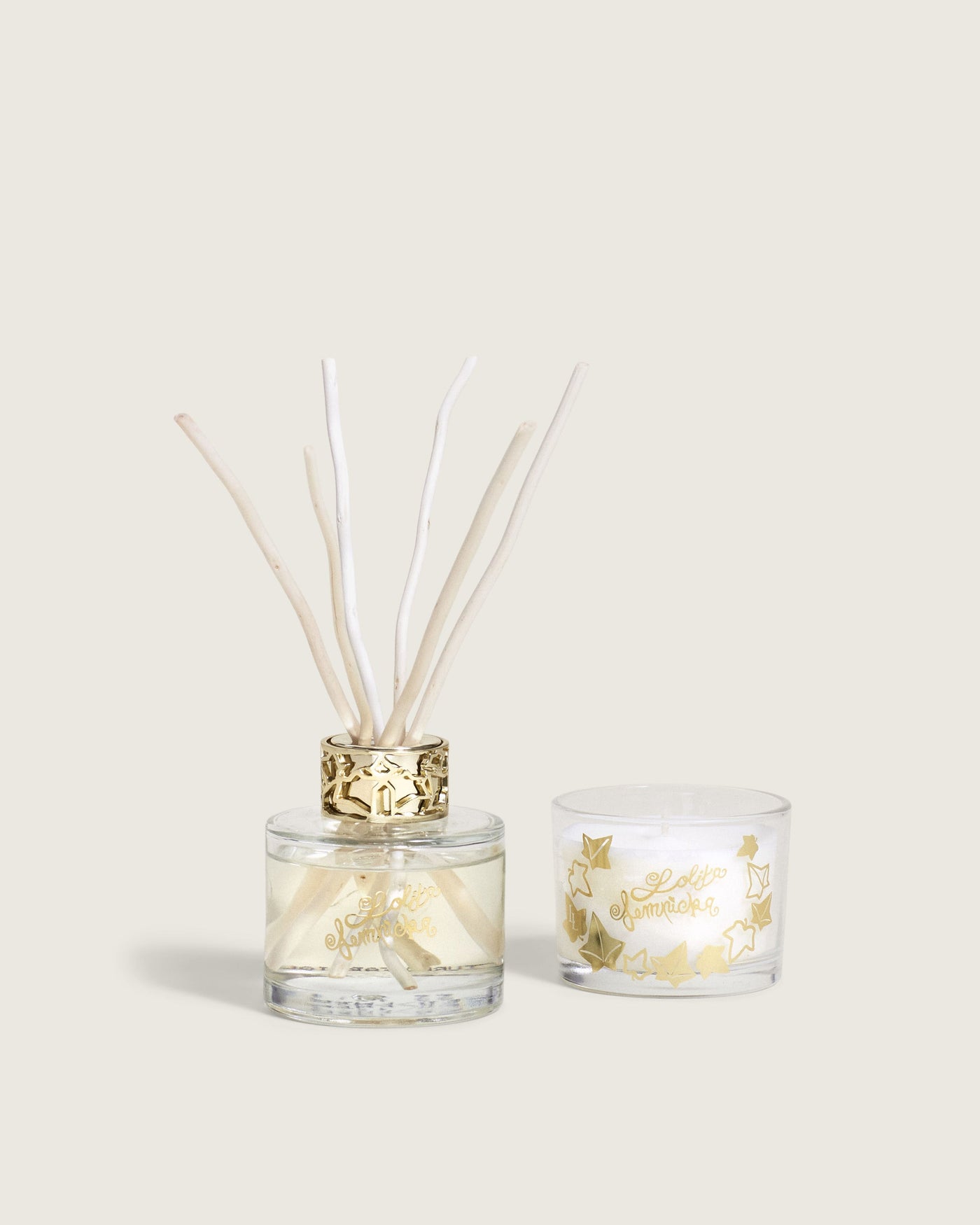 Duo mini Bouquet & Bougie Lolita Lempicka Transparent