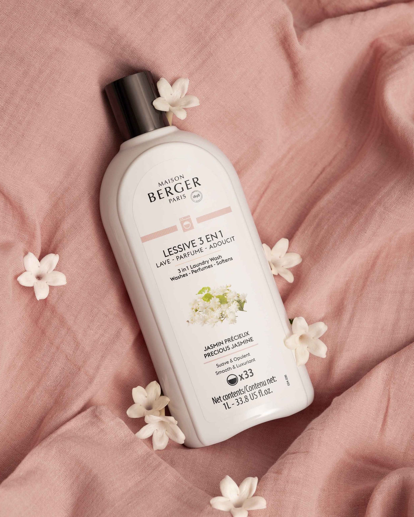 Lessive 3 en 1 Jasmin Précieux 1 litre