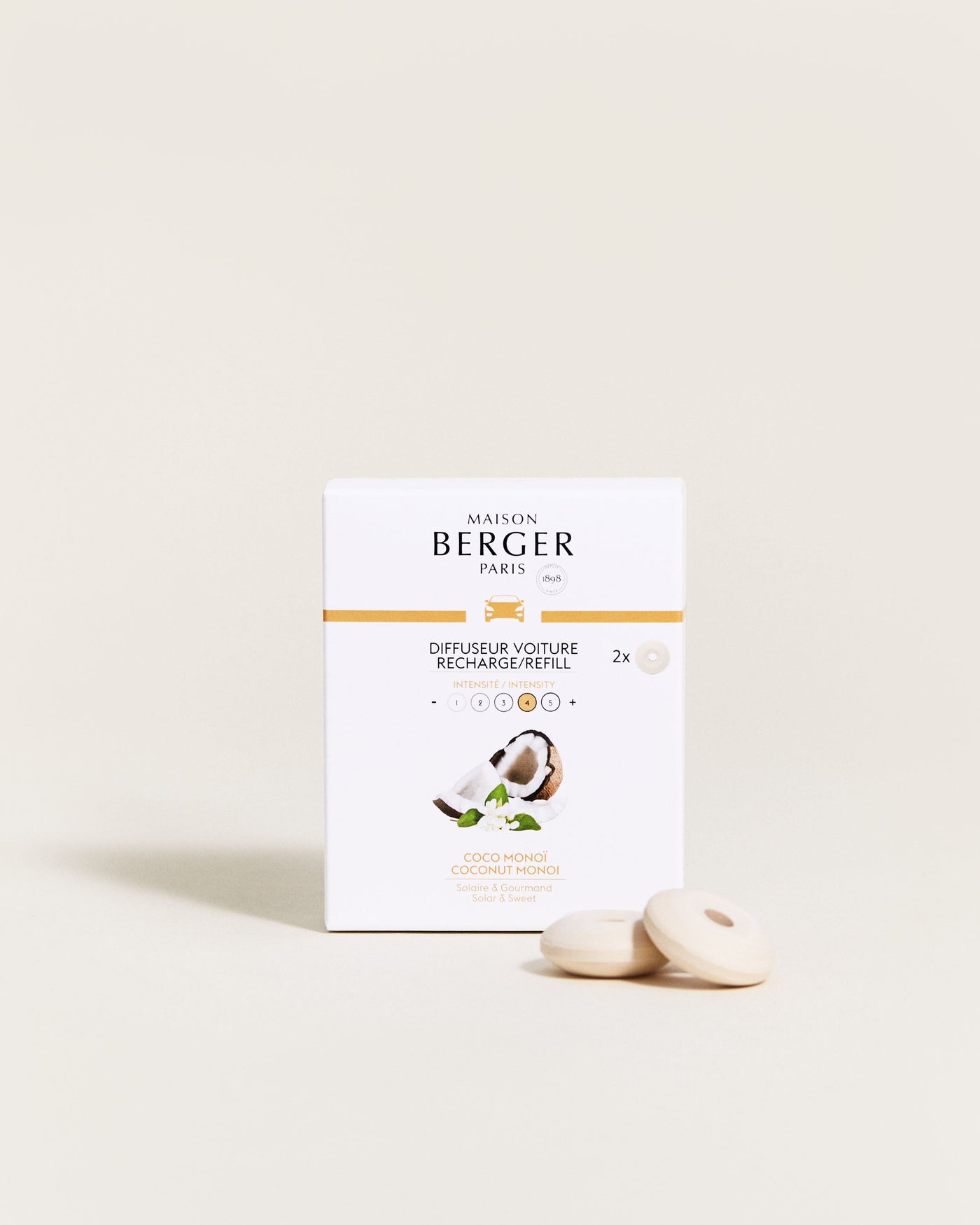 Recharges Diffuseur voiture Coco Monoï