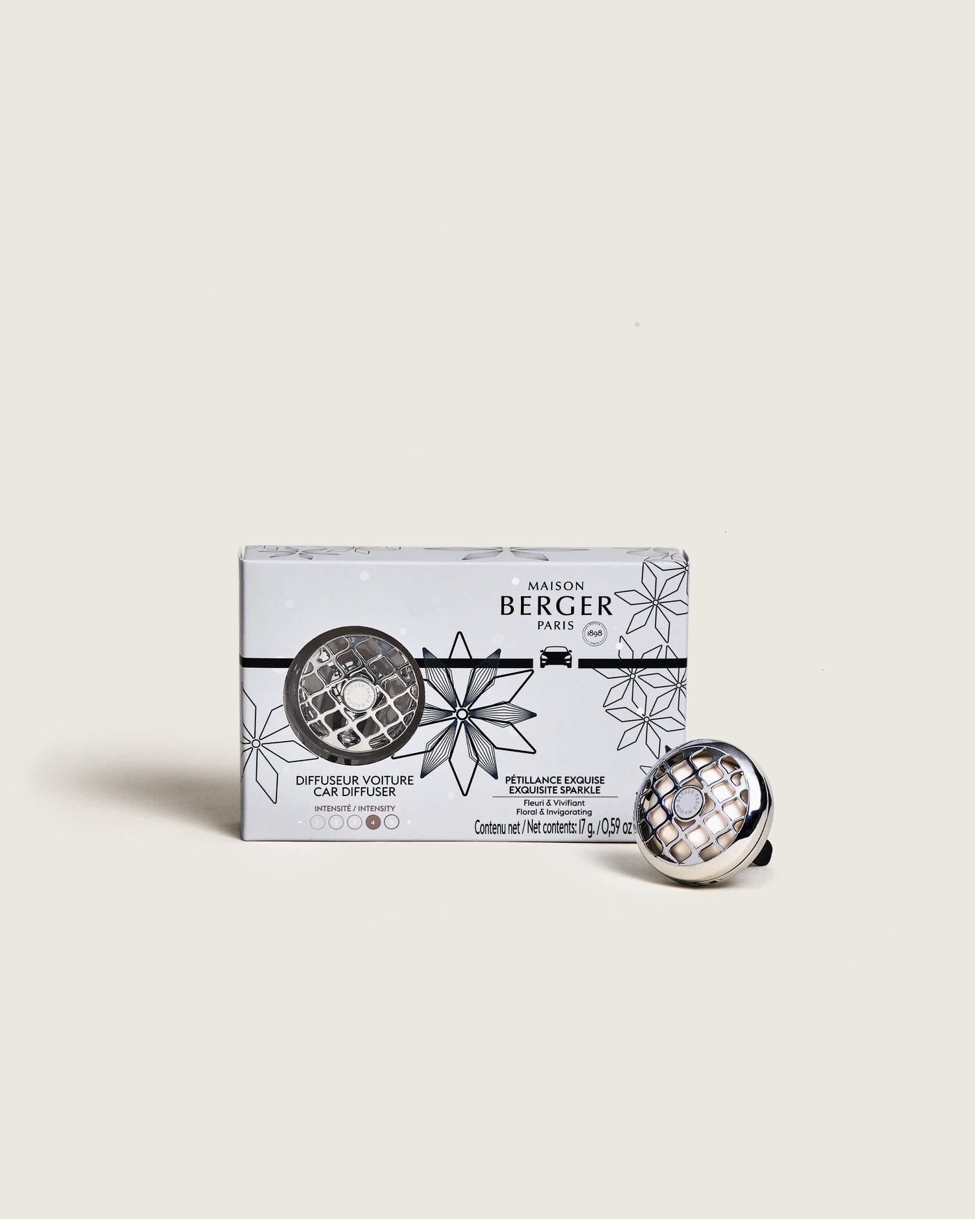 Diffuseur voiture Rosalie Pétillance Exquise