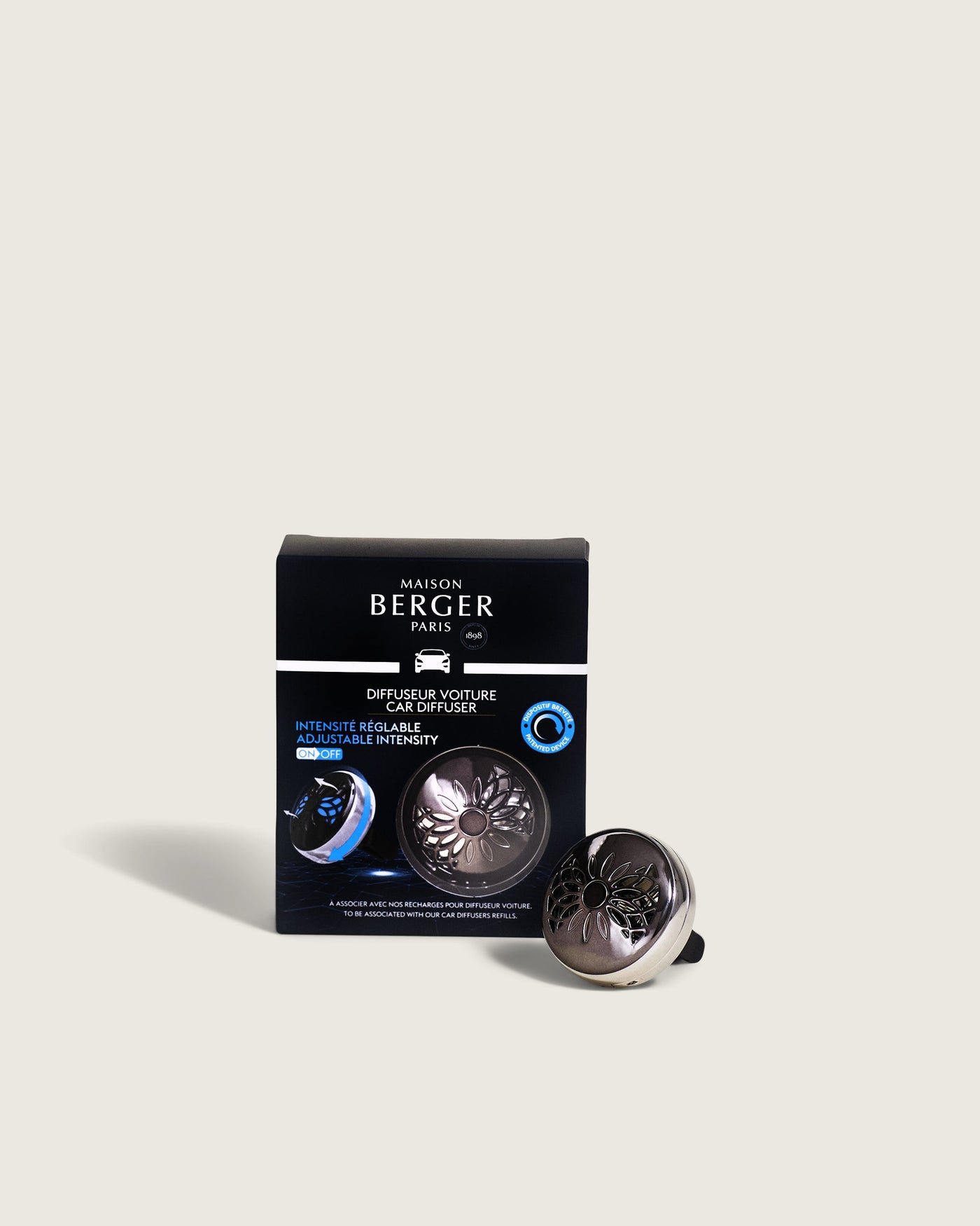 Pince Diffuseur voiture modulable Flower