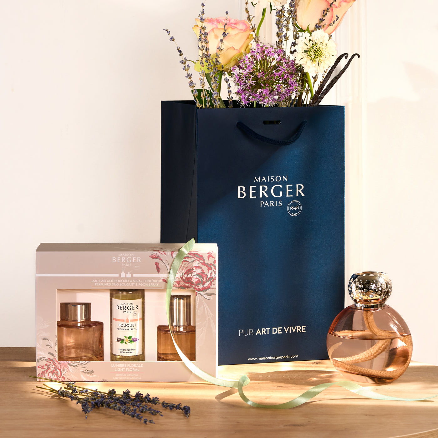 Idées de cadeaux pour une maîtresse : diffuseurs de parfum Maison Berger