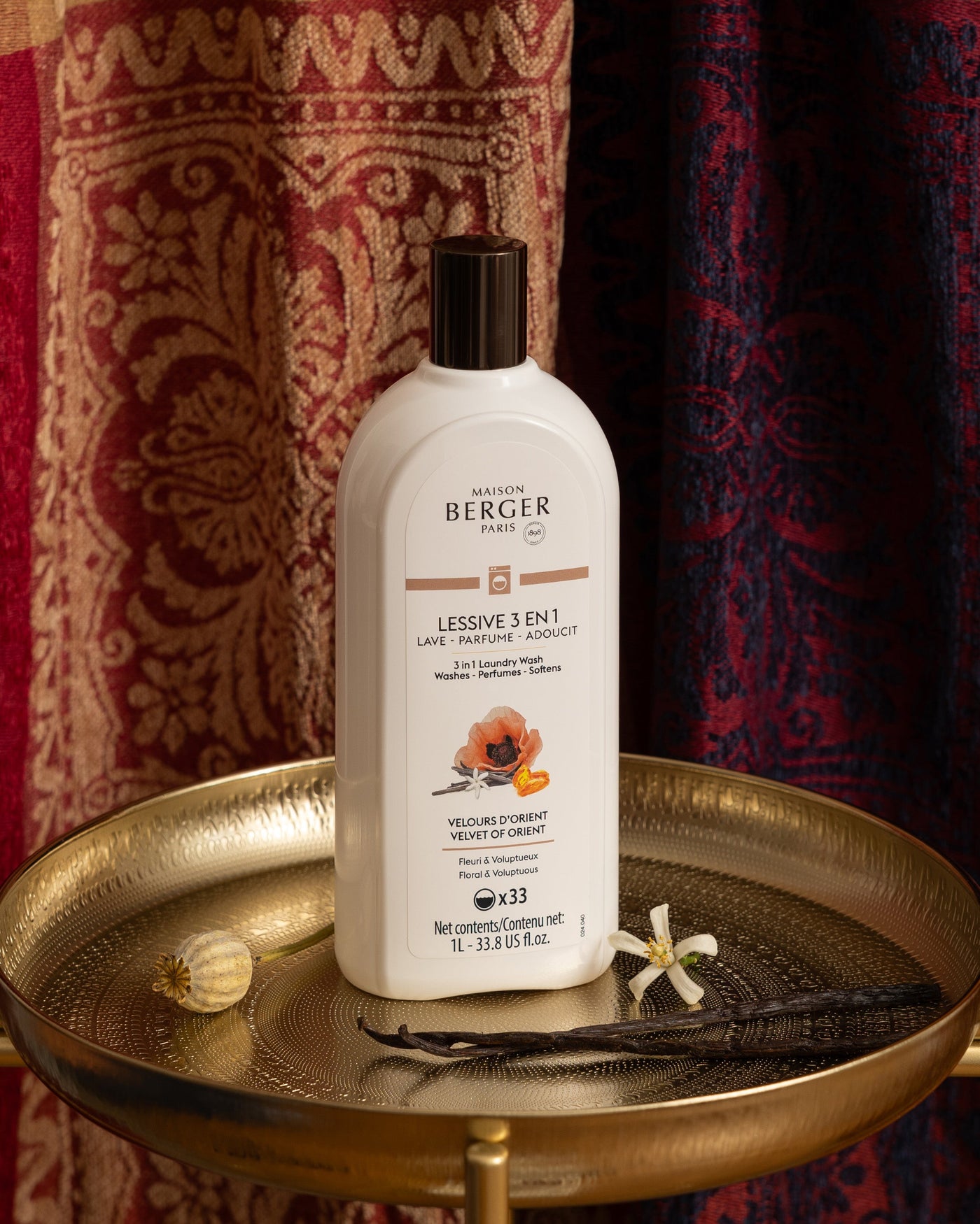 Lessive 3 en 1 Velours d'Orient 1 litre