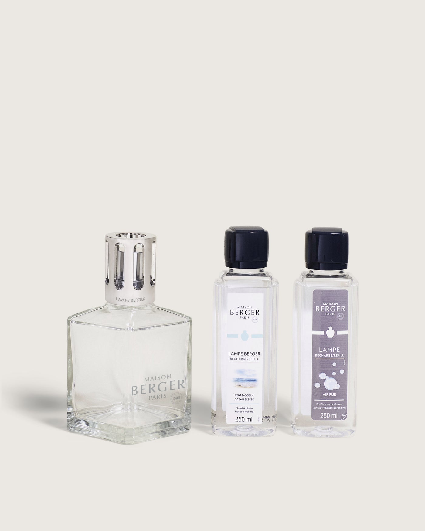 Coffret lampe Berger Essentielle Carrée