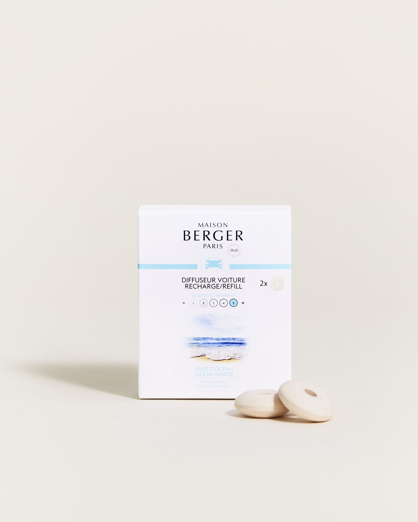 Recharges Diffuseur voiture Vent d’Océan