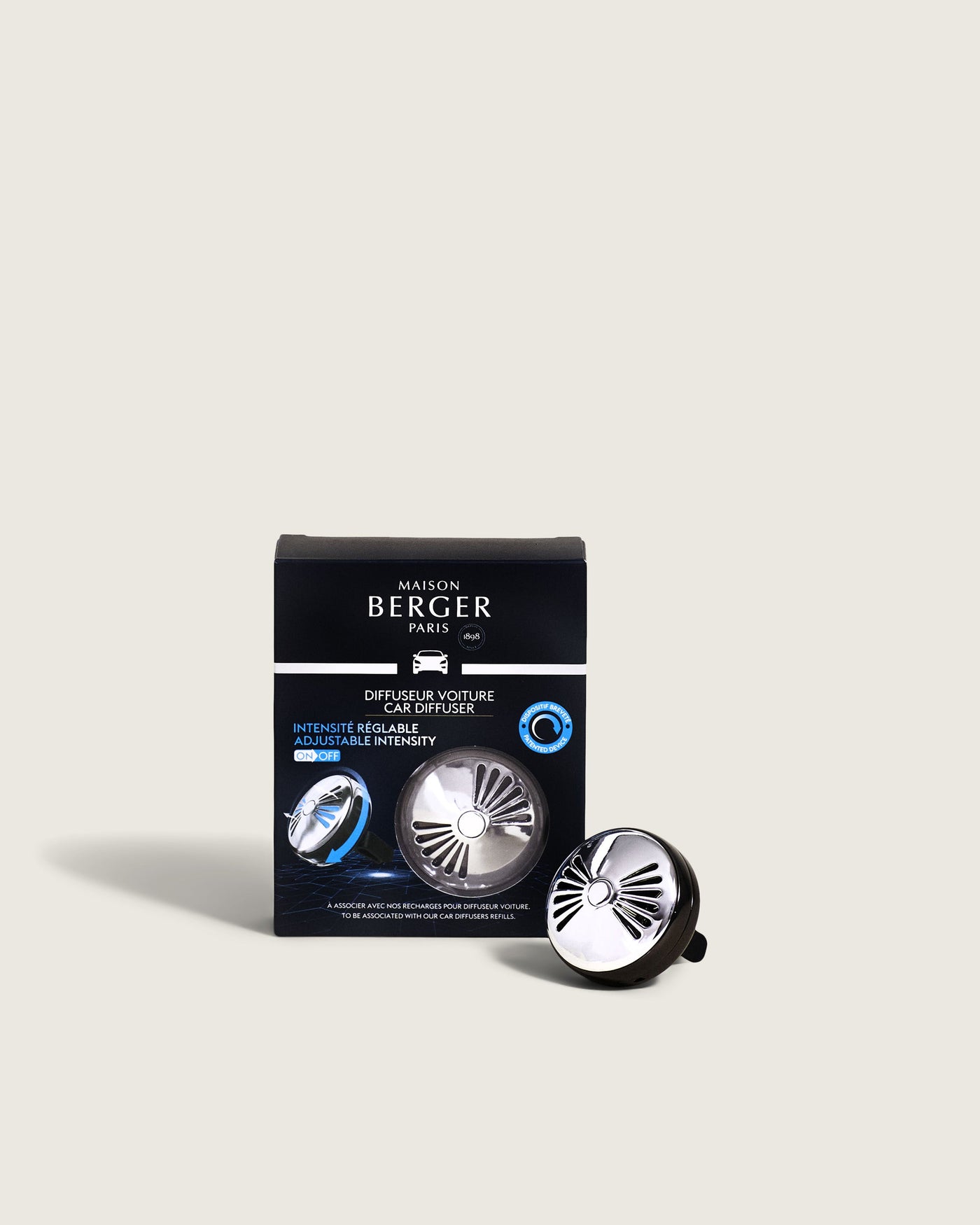 Pince Diffuseur voiture modulable Flash