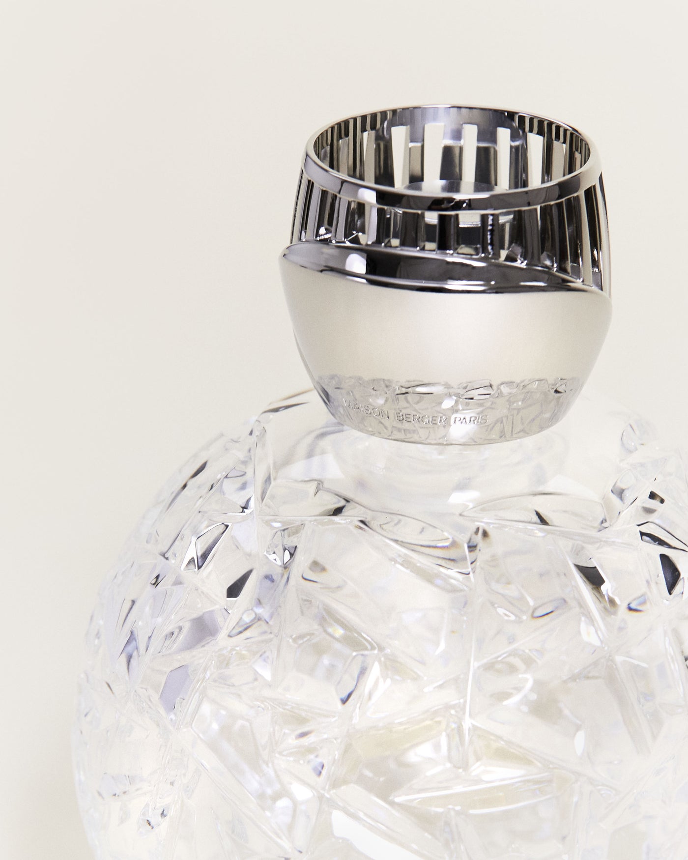 Édition d’Art lampe Berger Crystal Globe Transparente