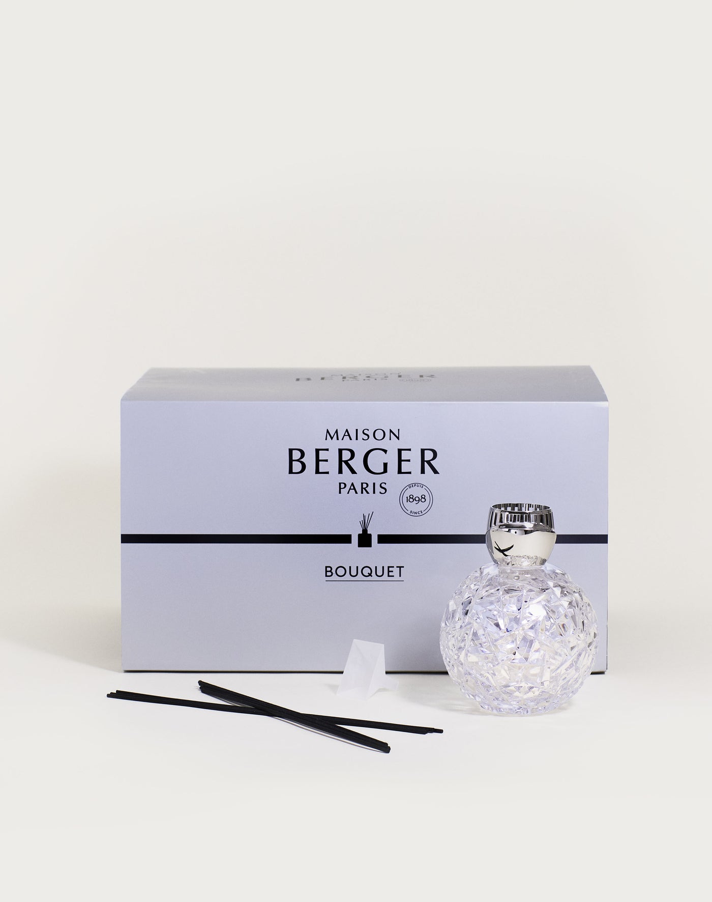 Édition d’Art Bouquet parfumé Crystal Globe Transparent