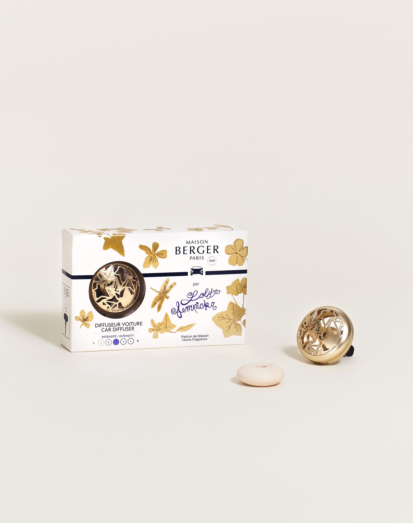 Diffuseur voiture Lolita Lempicka Or Satiné