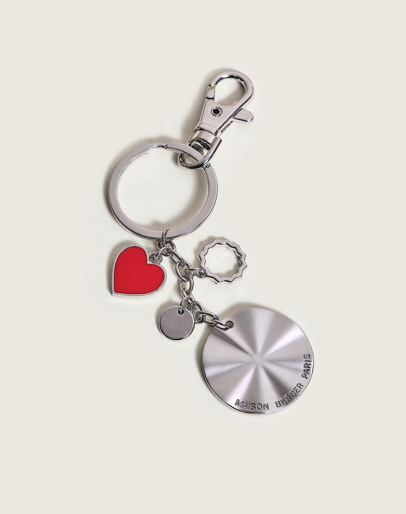 Coffret Les Petits Trésors Ophelia diffuseur voiture & porte clefs Argent/Gun Metal