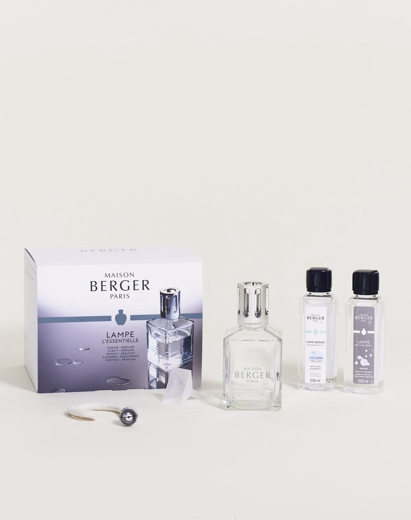 Coffret lampe Berger Essentielle Carrée