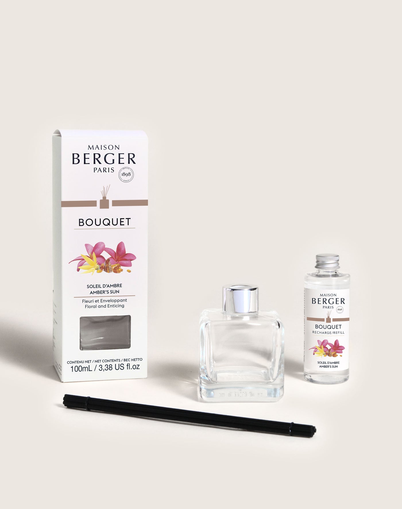 Bouquet parfumé Soleil d'Ambre