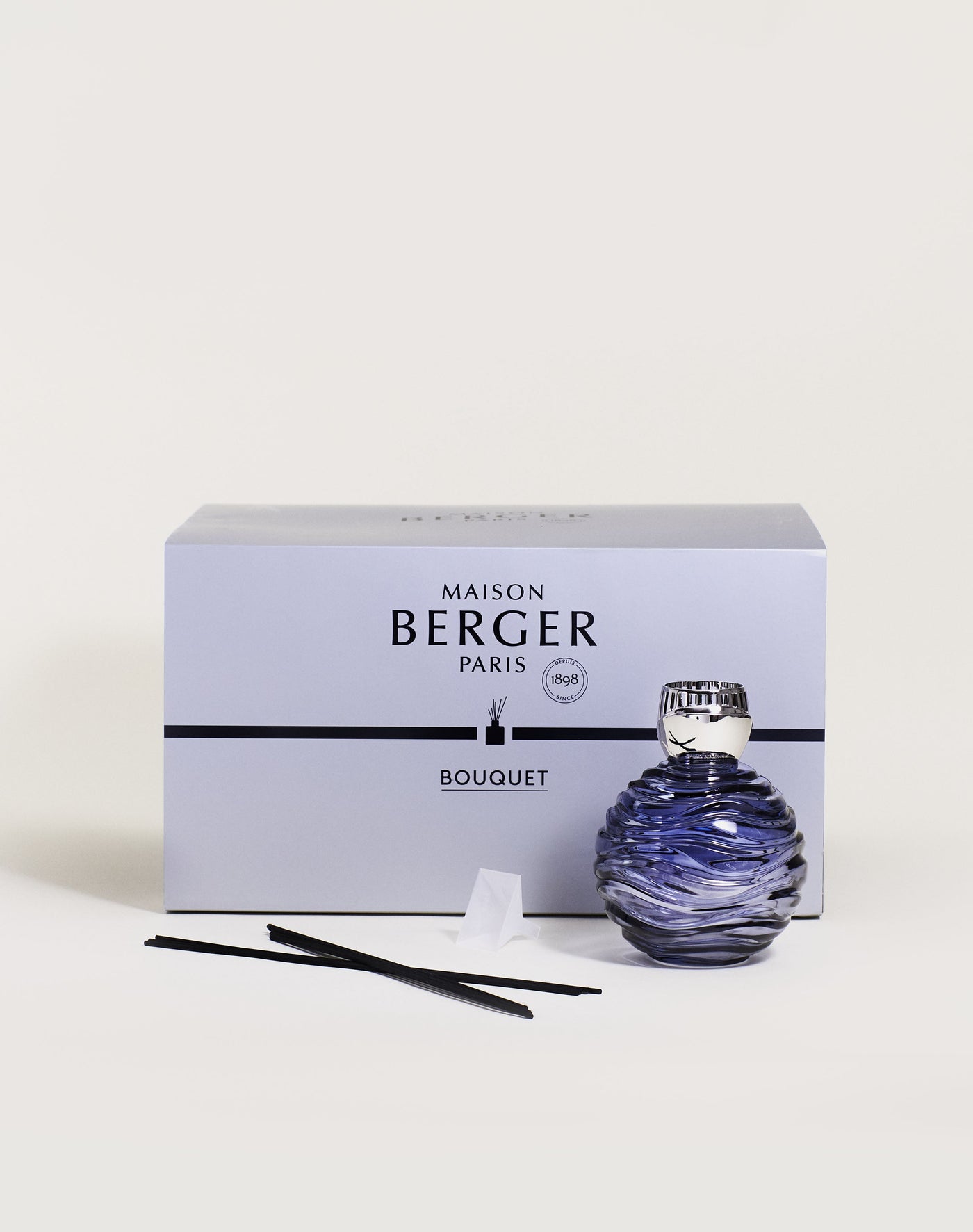 Édition d’Art Bouquet parfumé Crystal Globe Gris