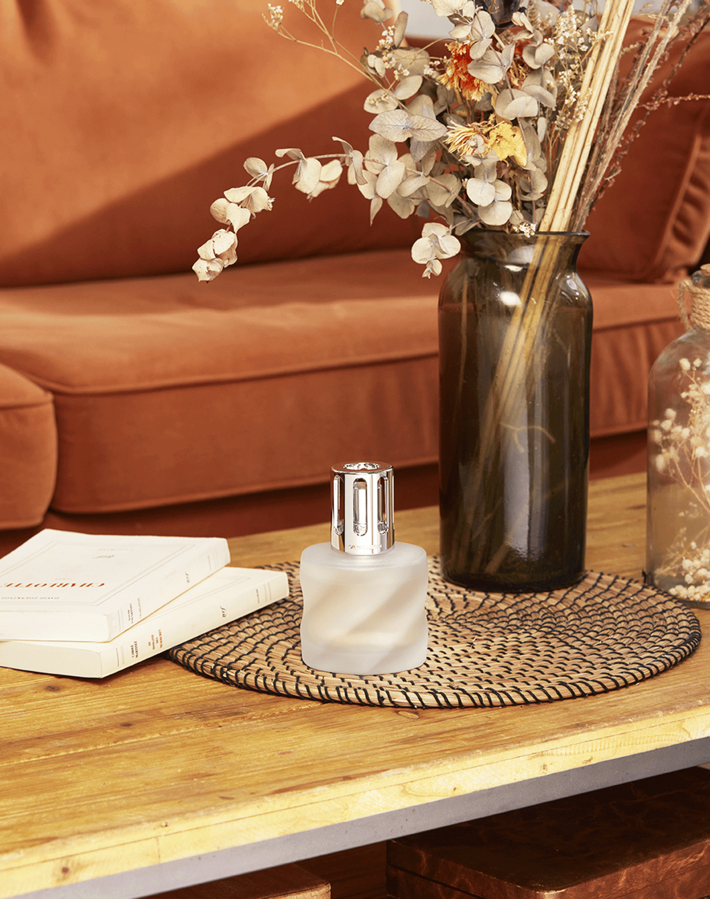 Coffret lampe Berger Spirale Givrée