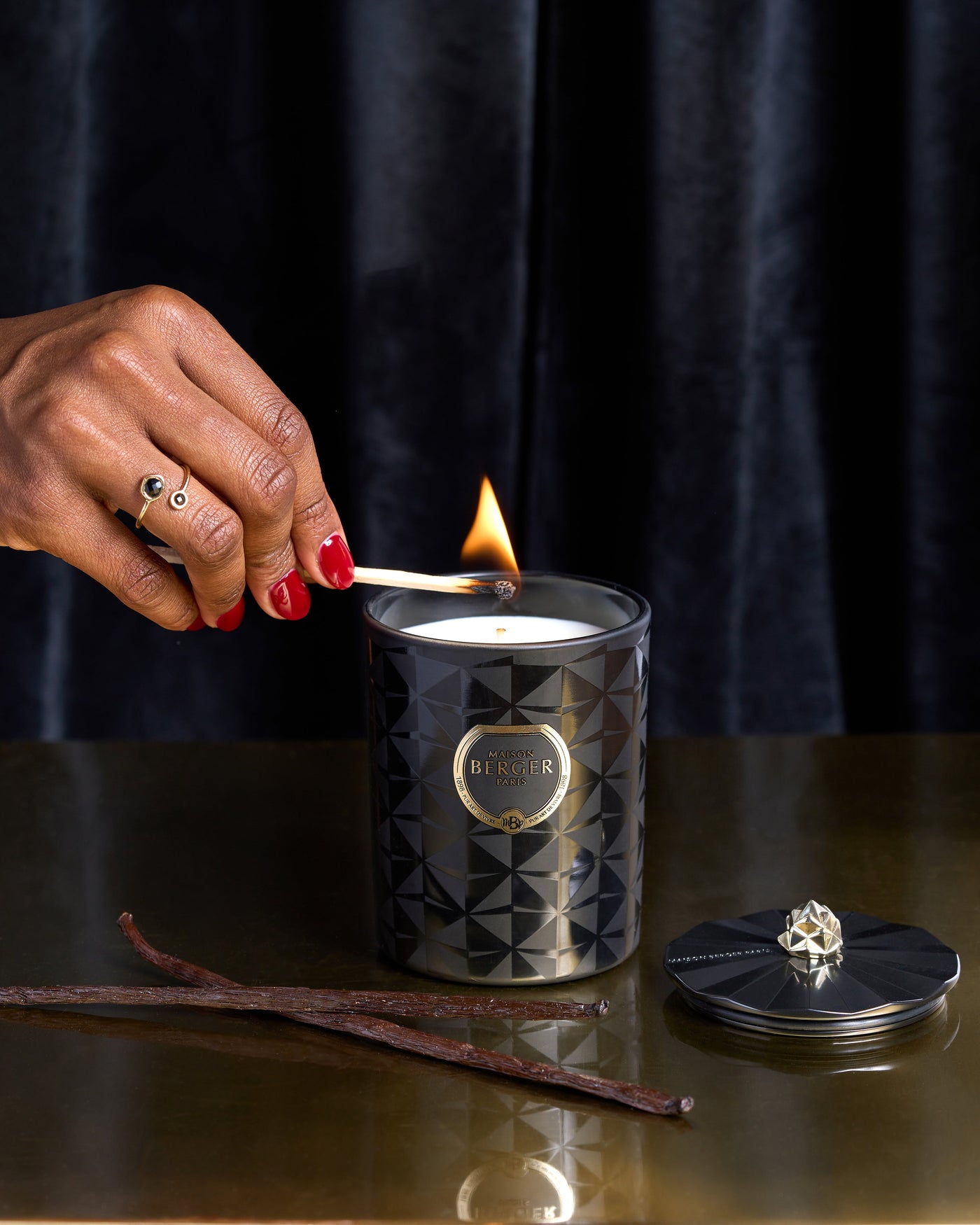 Bougie parfumée Kali Noire