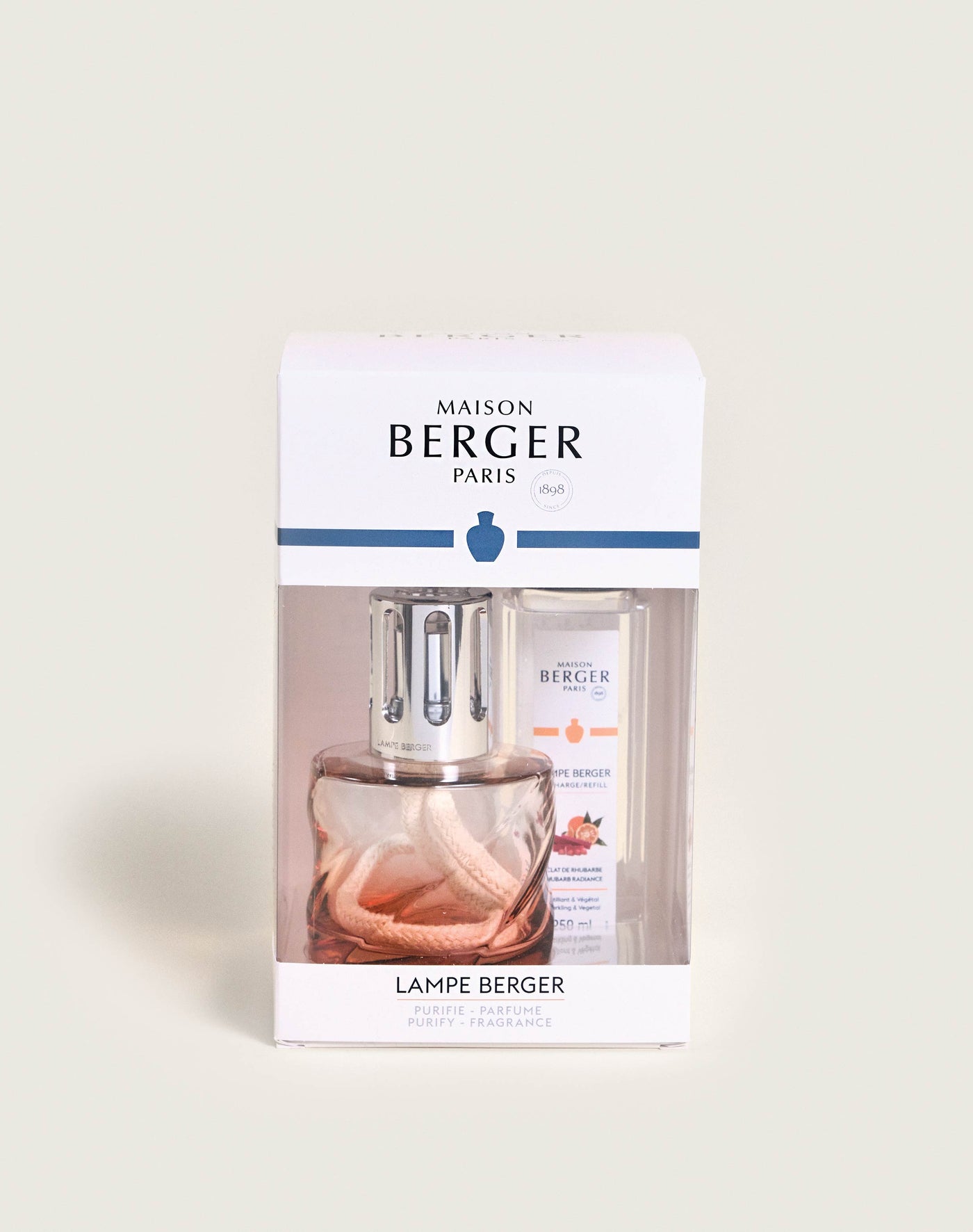 Coffret lampe Berger Spirale Rose Ambré