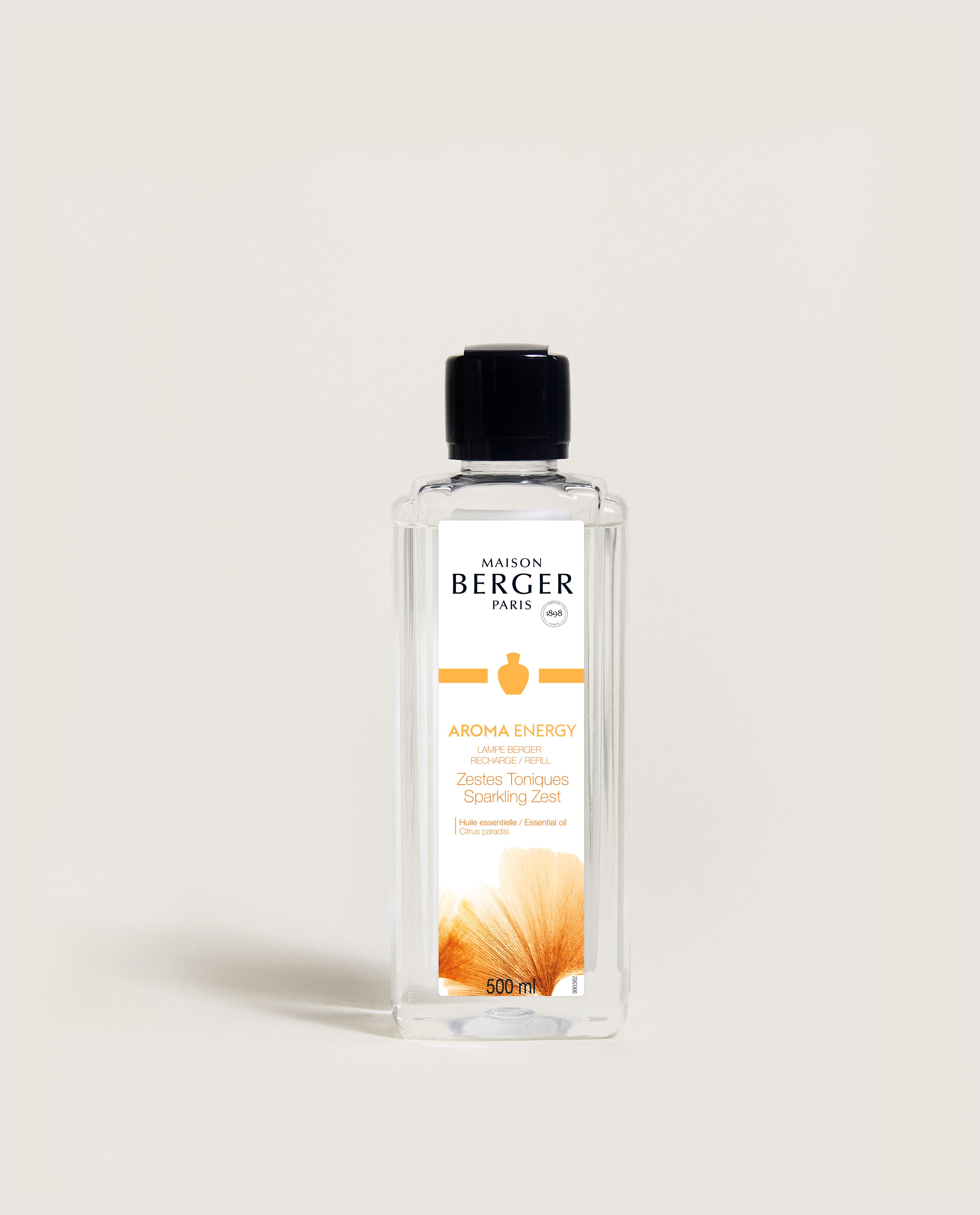 Recharge Parfum Maison Berger Éclatante Bergamote | 500ml - Pour Lampe Berger - Prête à L'emploi, Diffusion Longue Durée - 4
