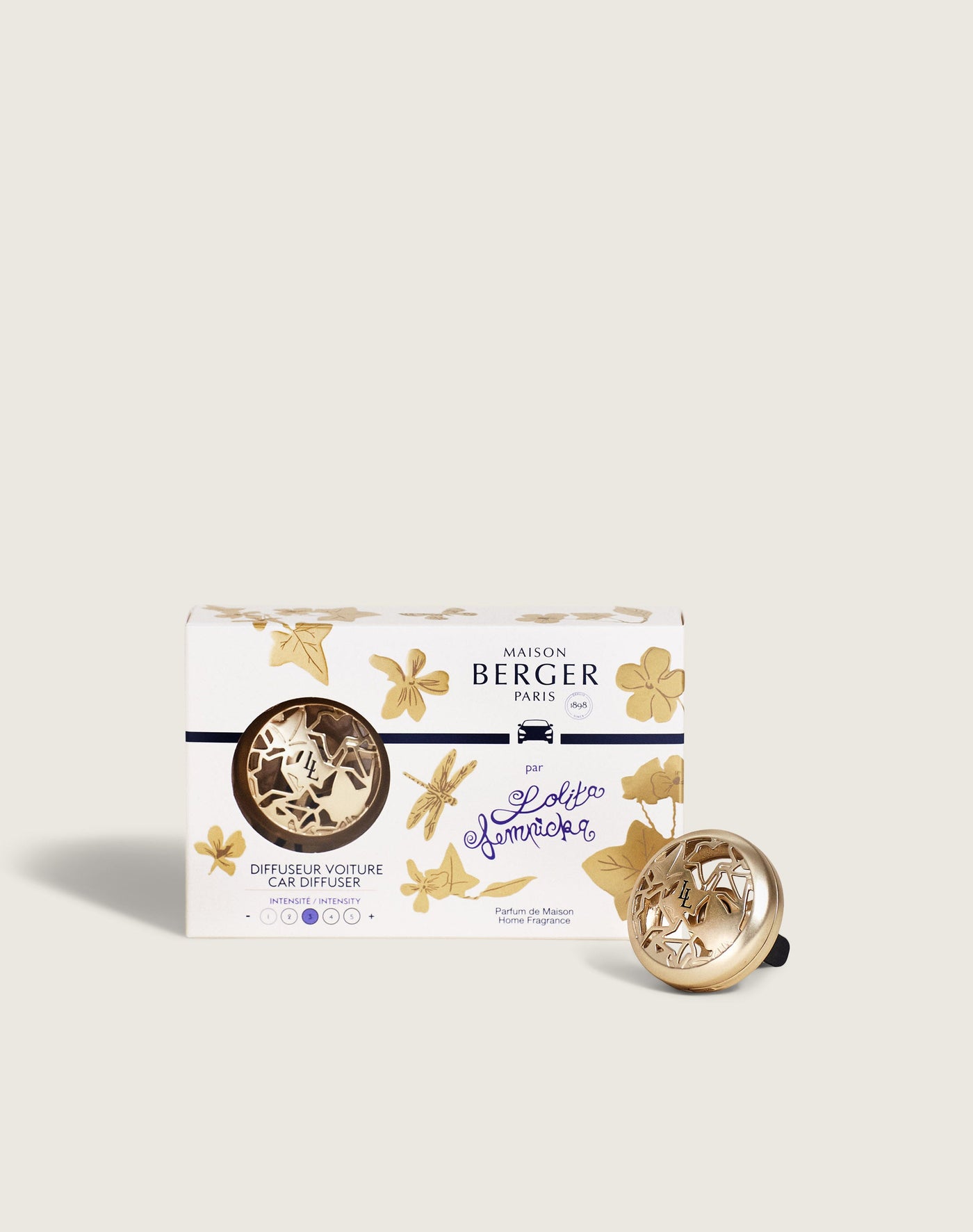 Diffuseur voiture Lolita Lempicka Or Satiné