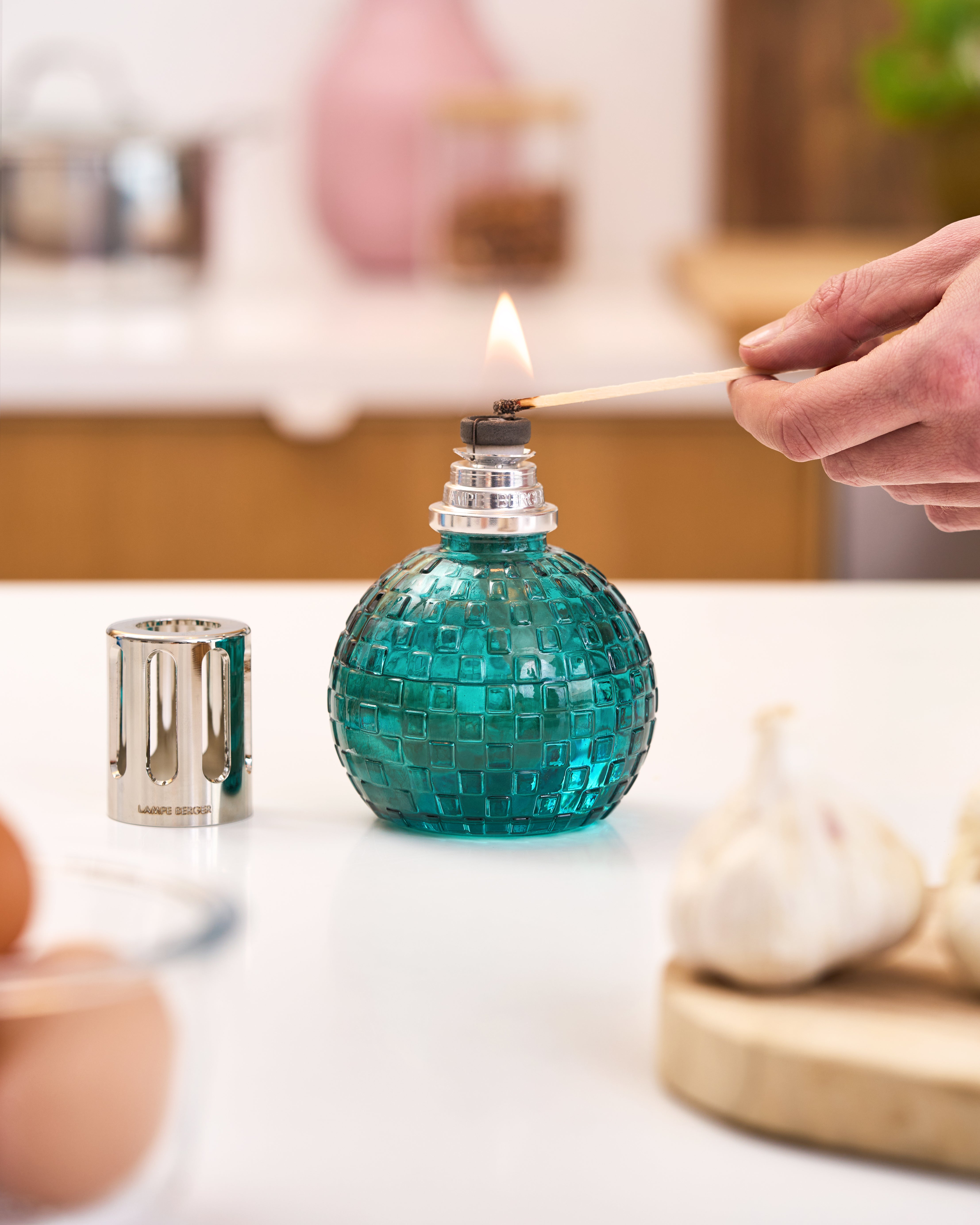 Lampe berger 金色のかぼちゃ　芯・箱付き Lampes Berger à catalyse - Gestuelles Maison Berger Paris