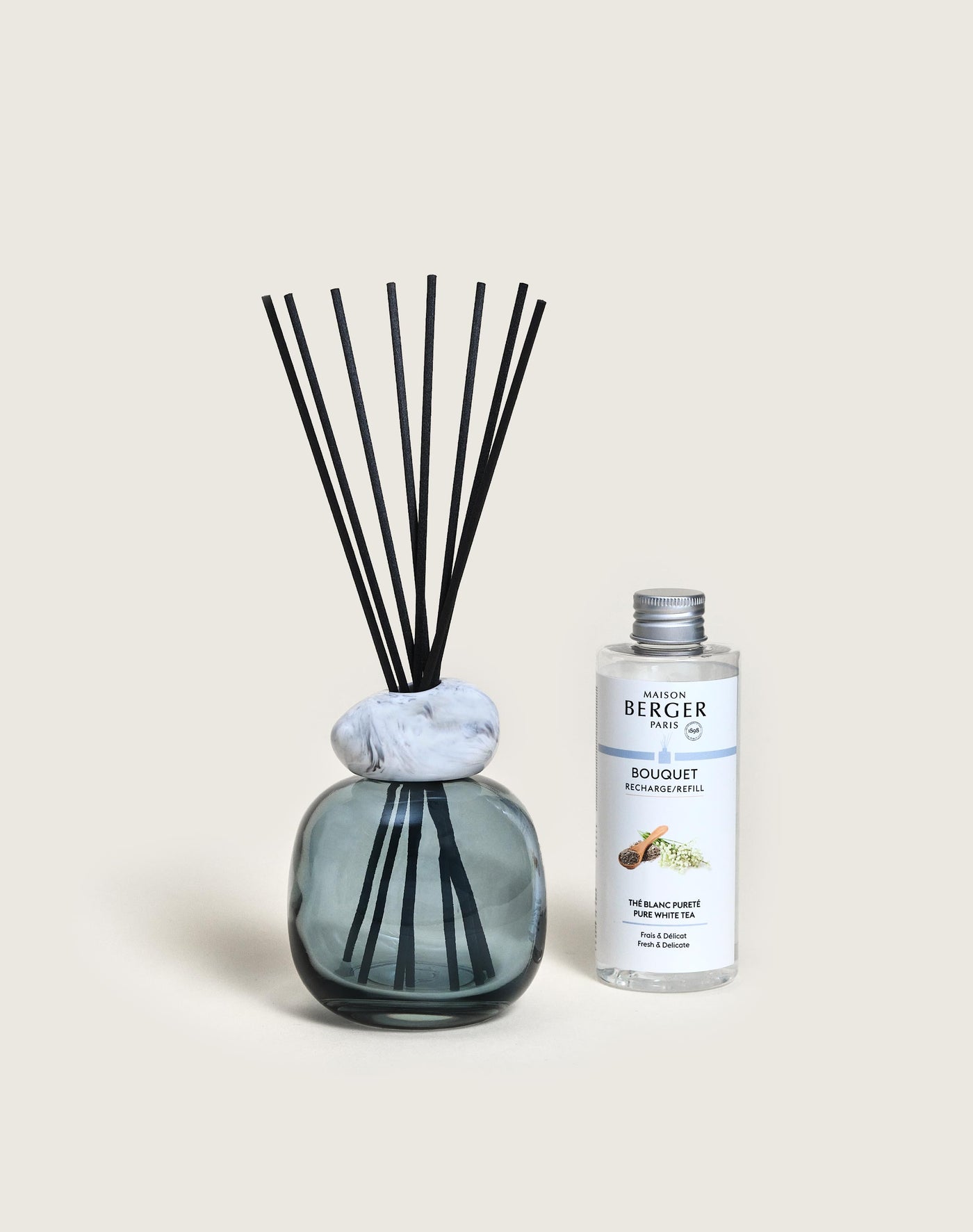 Bouquet parfumé Minéral Bleu
