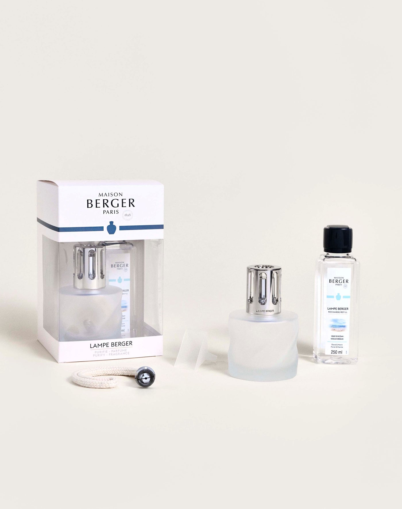 Coffret lampe Berger Spirale Givrée