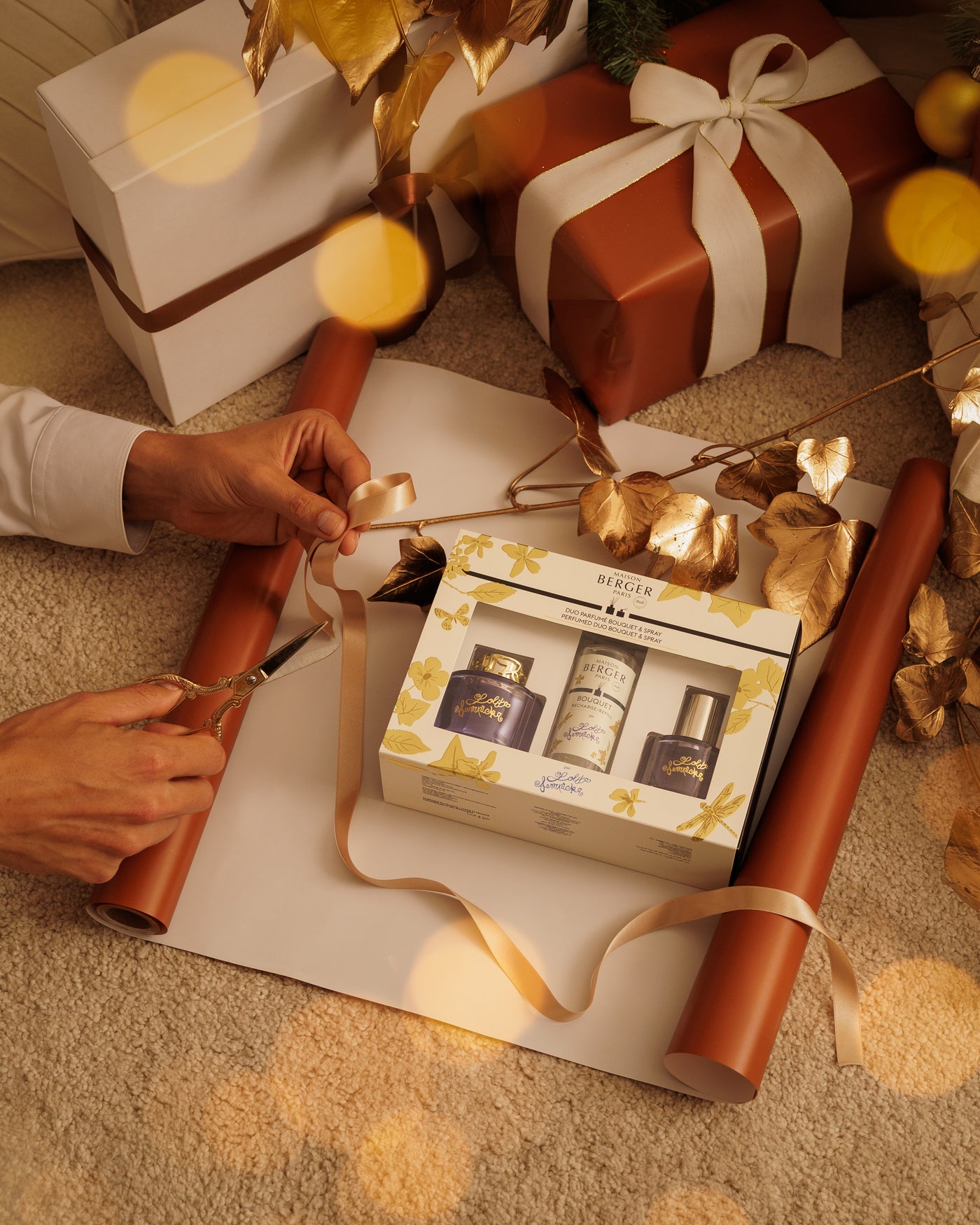 Duo mini bouquet & spray d’intérieur Lolita Lempicka Parme