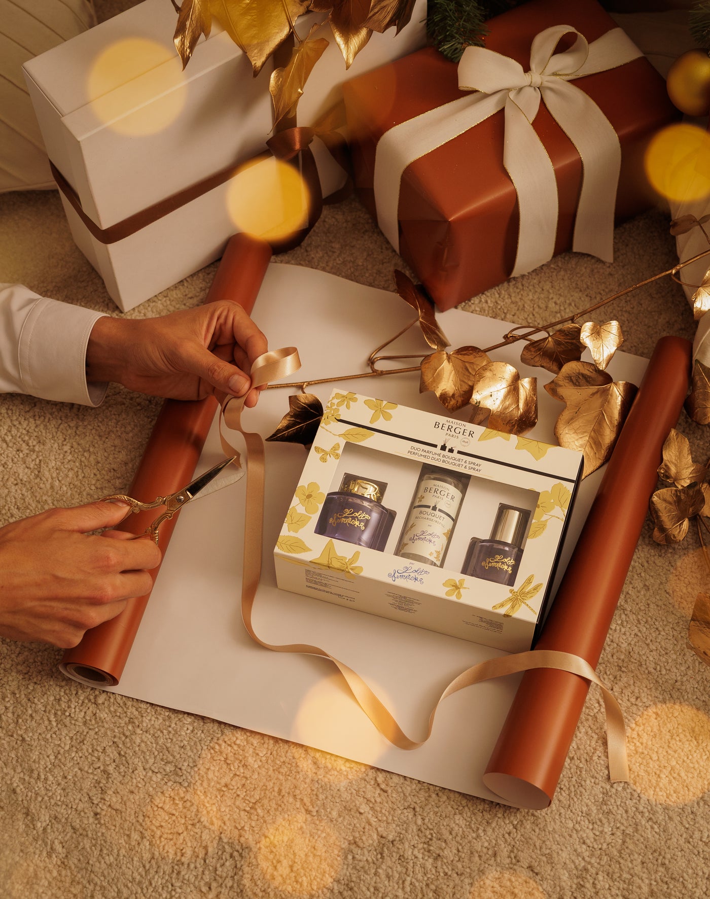 Duo mini bouquet & spray d’intérieur Lolita Lempicka Parme