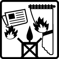 Figure 4- Eloigner des produits inflammables