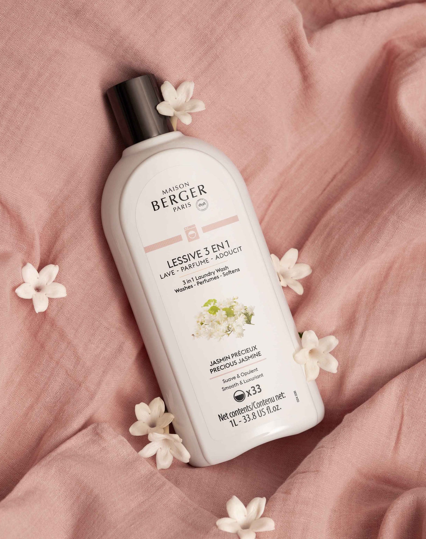 Lessive 3 en 1 Jasmin Précieux 1 litre