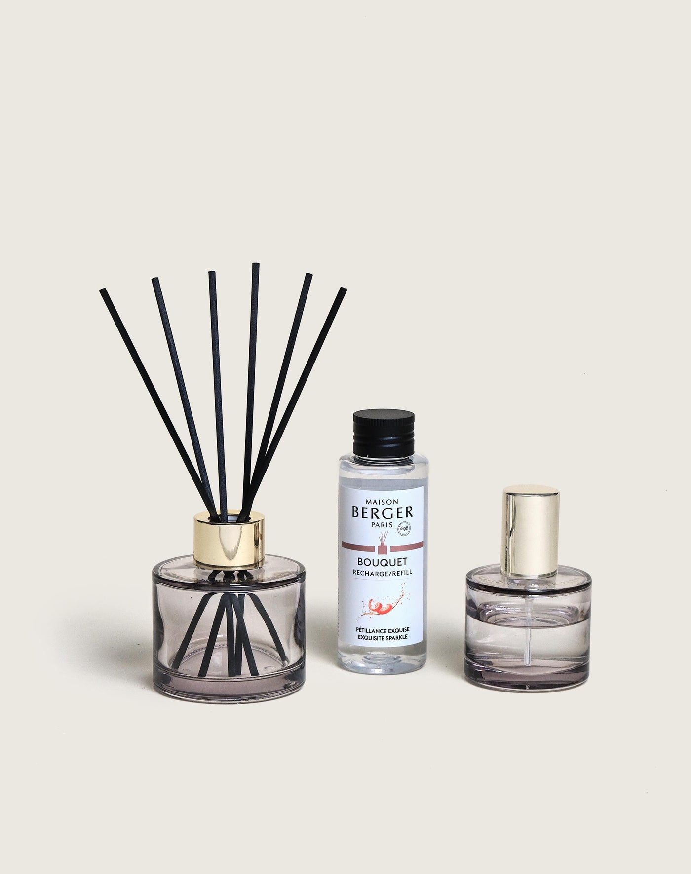 Duo mini bouquet & spray Rosalie Pétillance Exquise