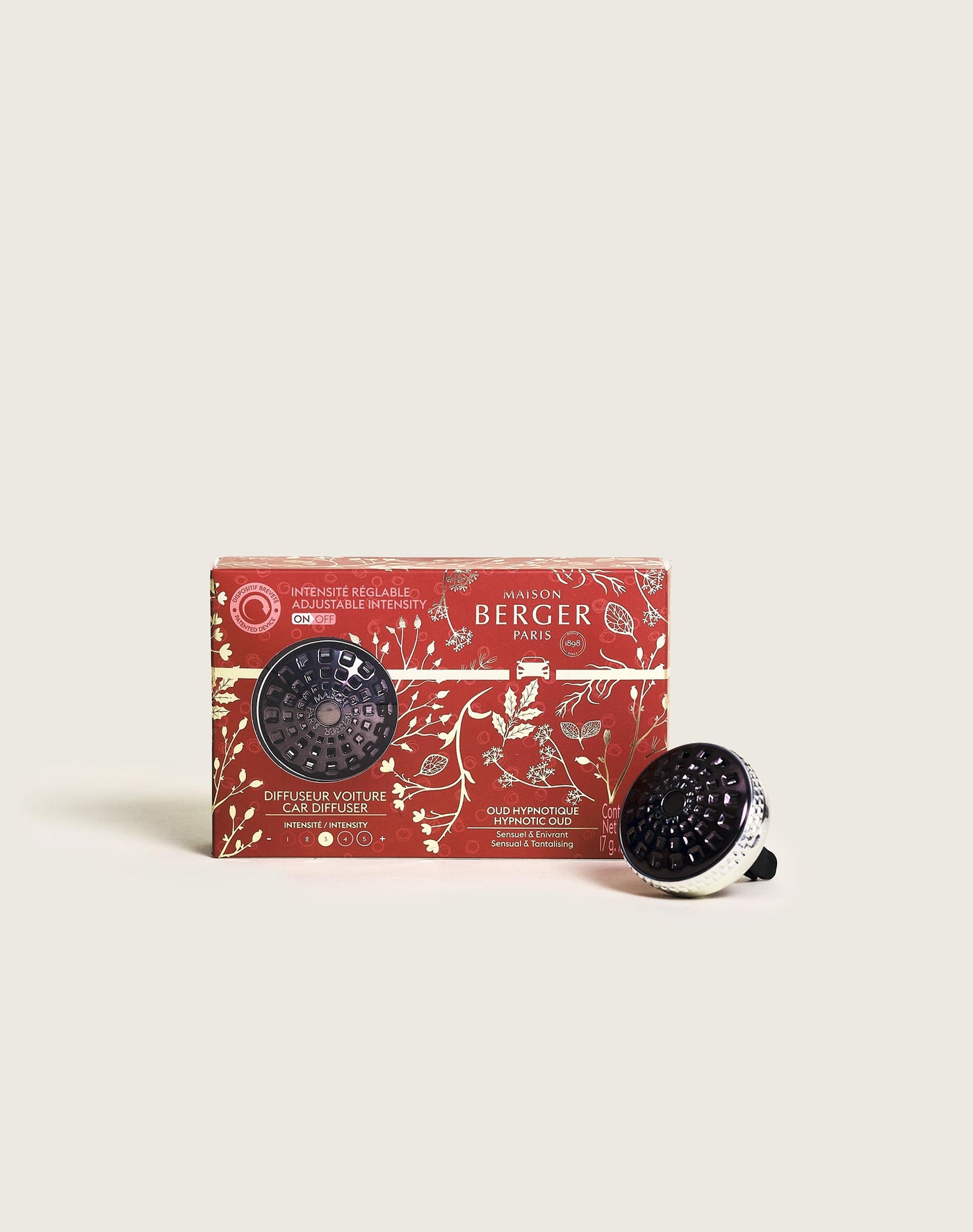 Diffuseur voiture modulable Celebration Oud Hypnotique