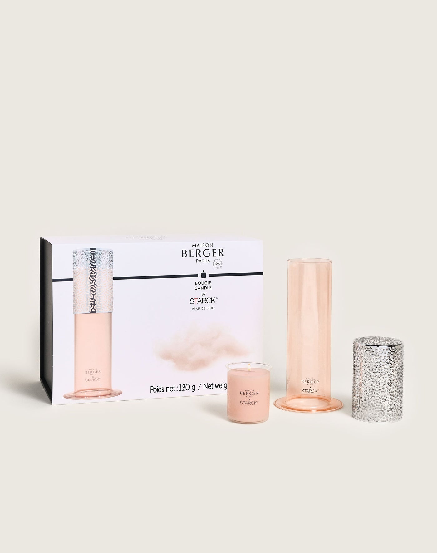 Bougie photophore by Starck Peau de Soie