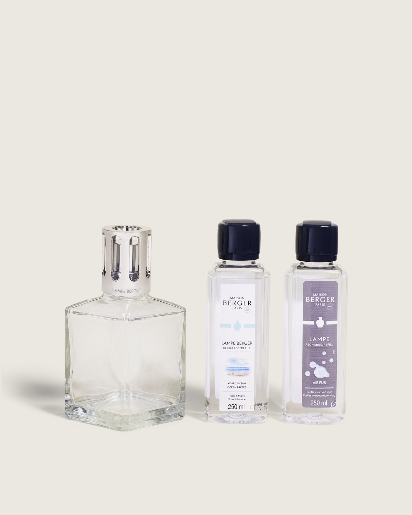 Coffret lampe Berger Essentielle Carrée