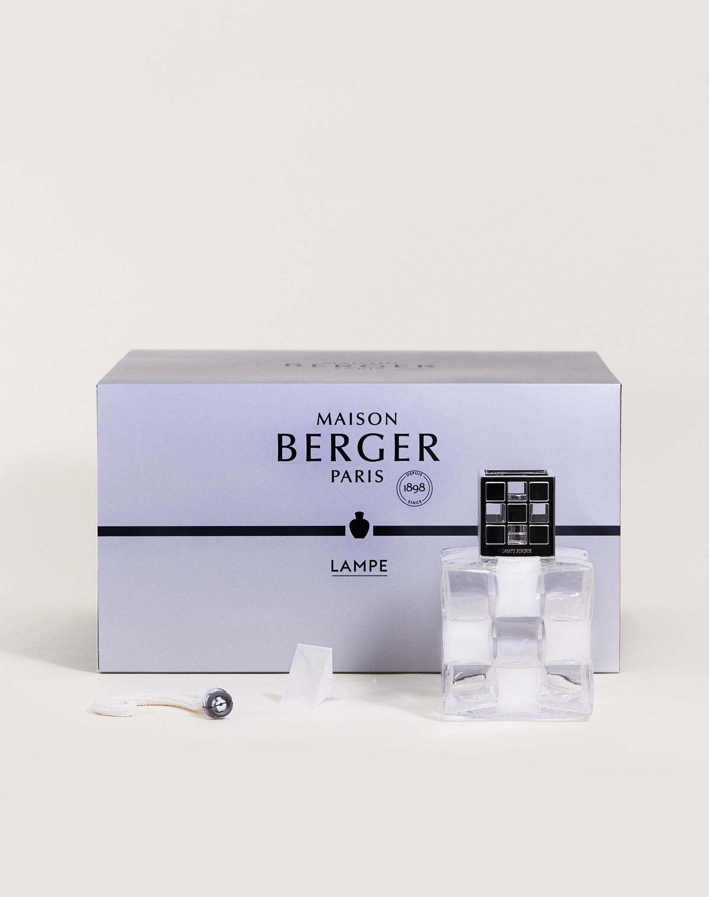 Édition d'Art lampe Berger Damier Transparente
