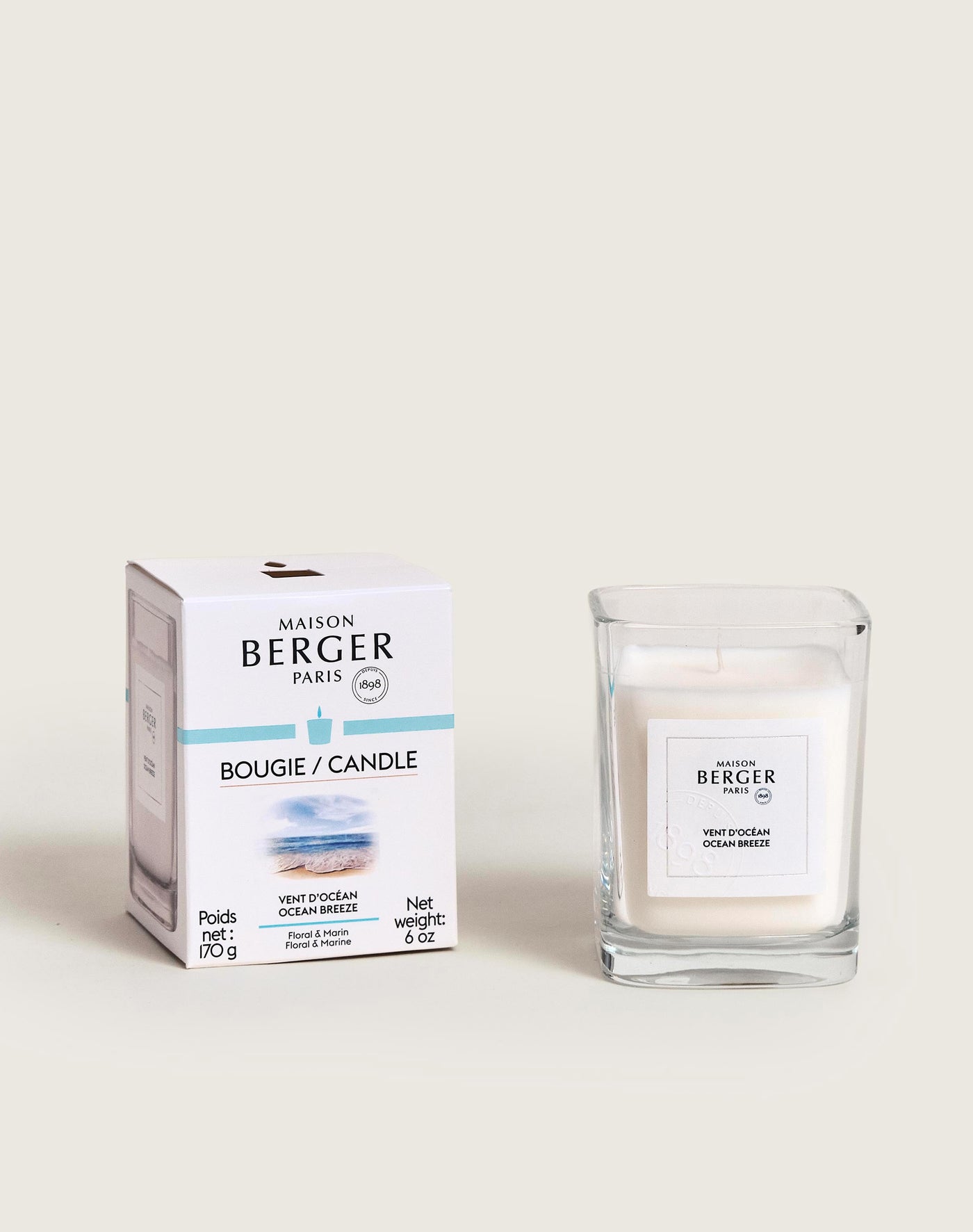 Bougie parfumée Vent d'Océan