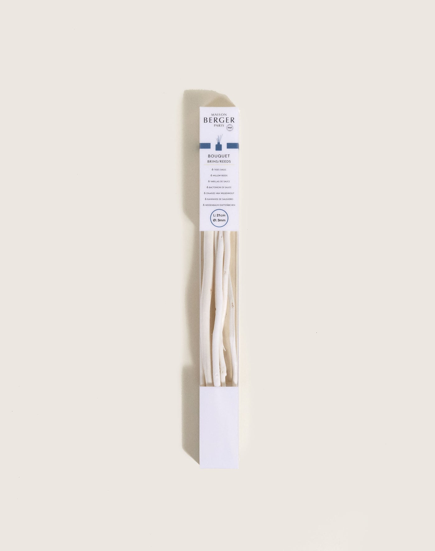 Etui 6 brins en saule 21cm