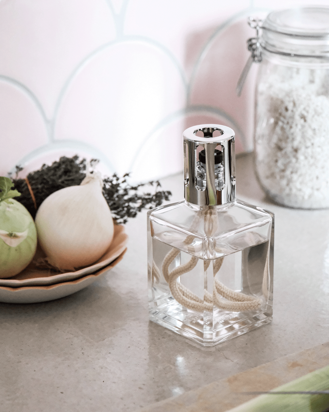 Coffret lampe Berger Essentielle Carrée