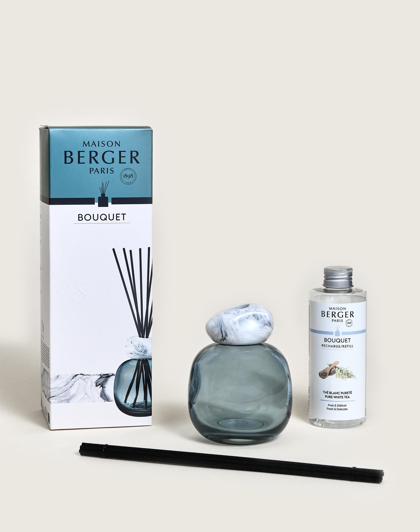 Bouquet parfumé Minéral Bleu