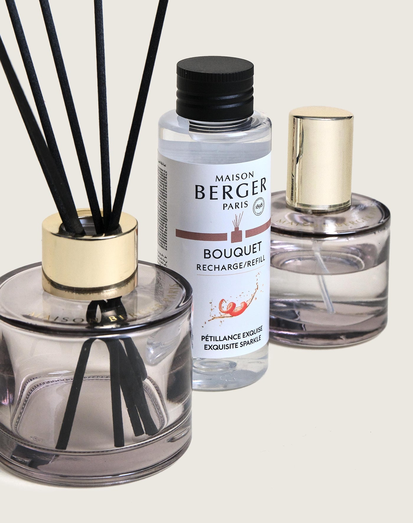 Duo mini bouquet & spray Rosalie Pétillance Exquise