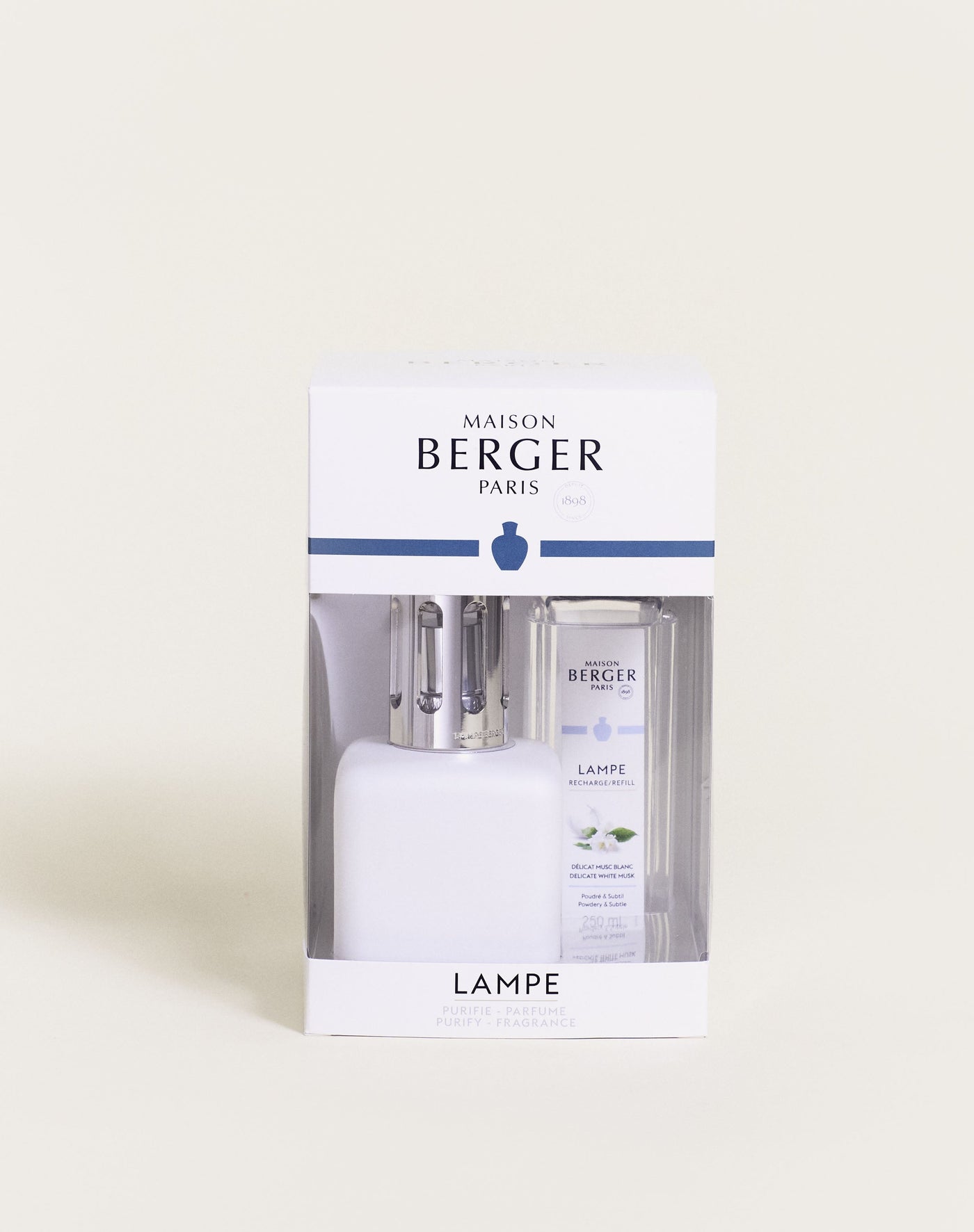 Coffret lampe Berger Glaçon Blanche