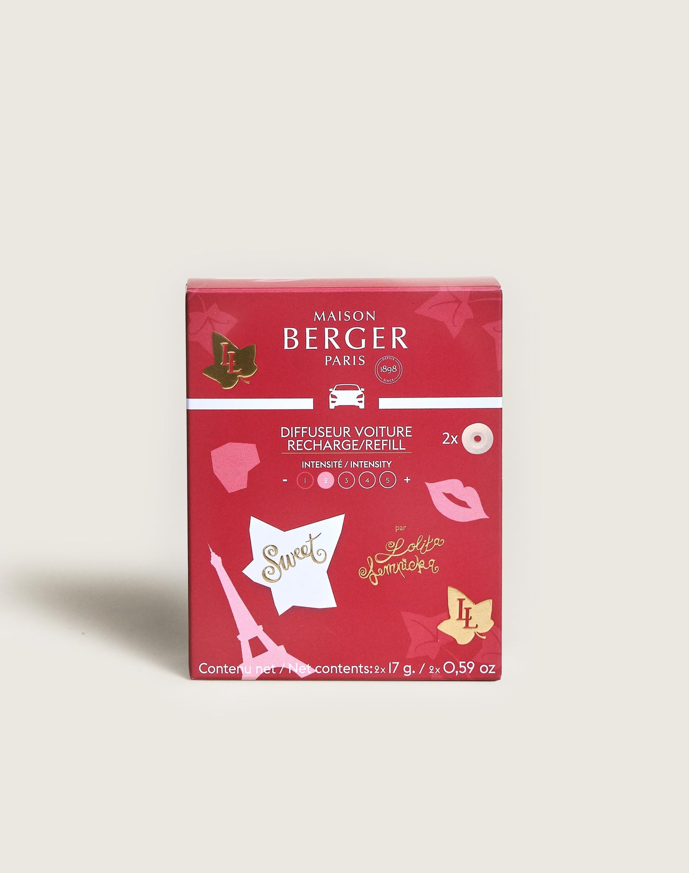 Recharges diffuseur voiture Lolita Lempicka Sweet