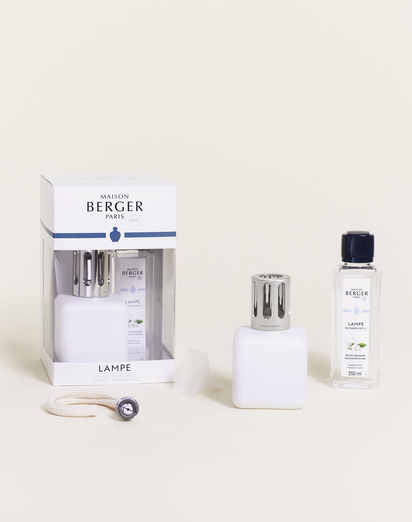 Coffret lampe Berger Glaçon Blanche