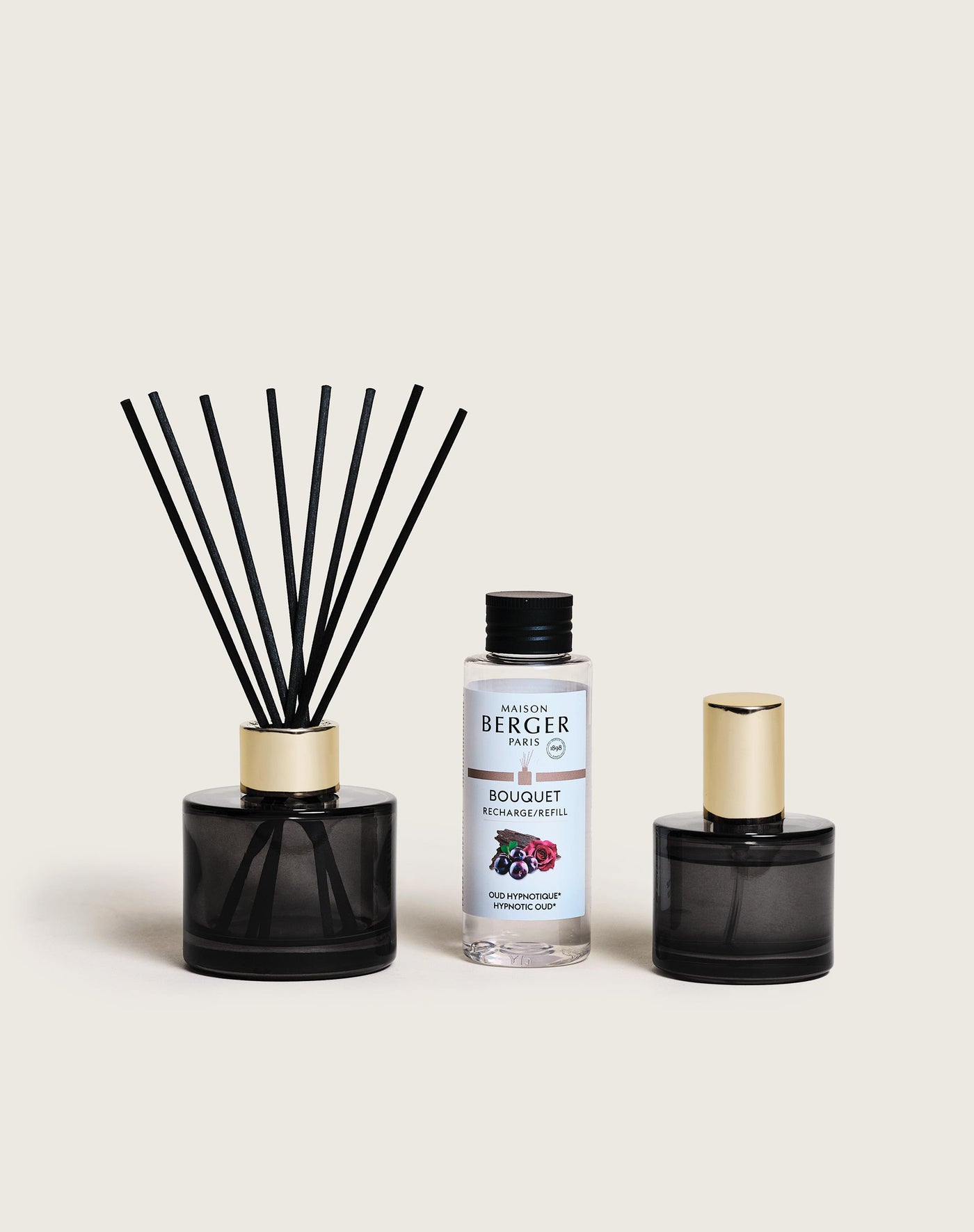 Duo mini bouquet & spray d'intérieur Celebration Oud Hypnotique
