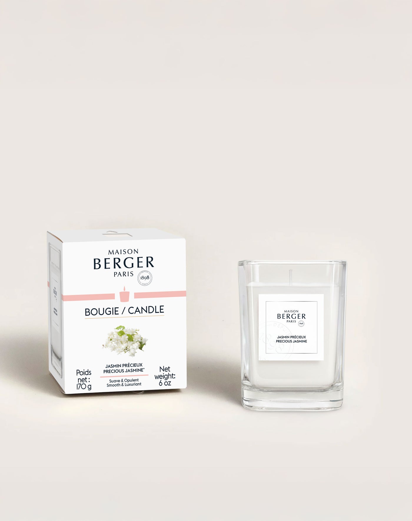 Bougie parfumée Jasmin Précieux