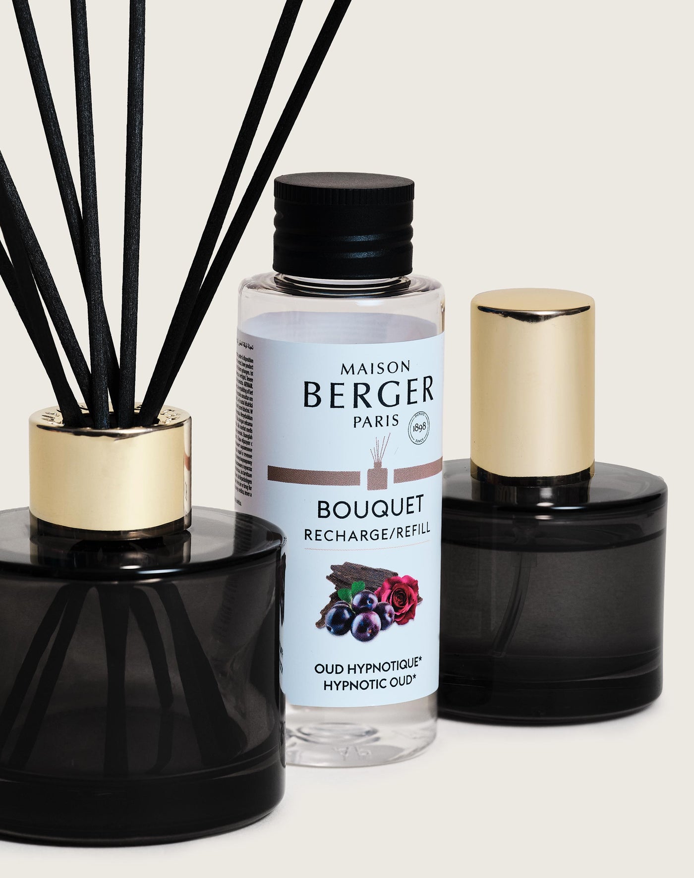 Duo mini bouquet & spray d'intérieur Celebration Oud Hypnotique