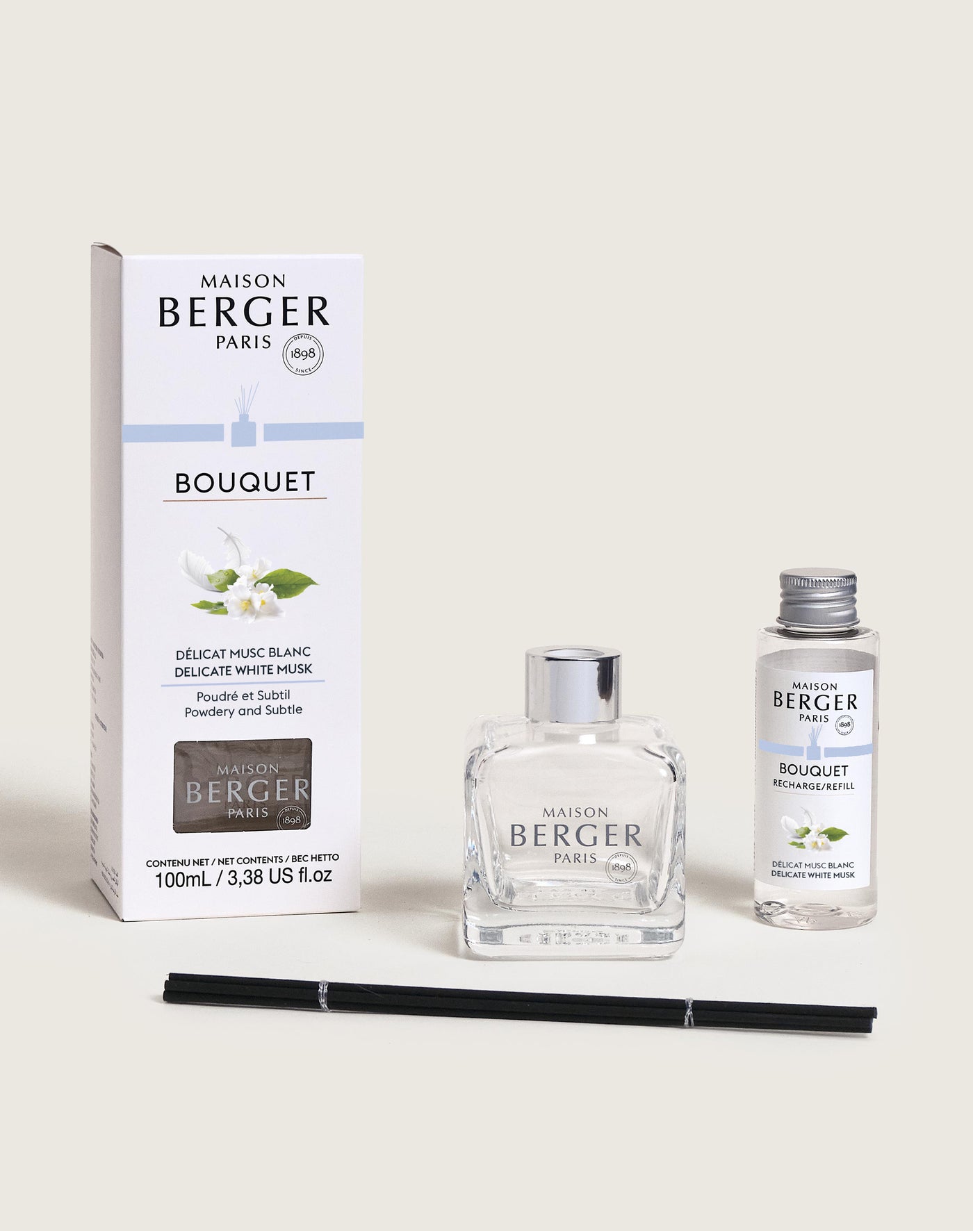 Bouquet parfumé Délicat Musc Blanc