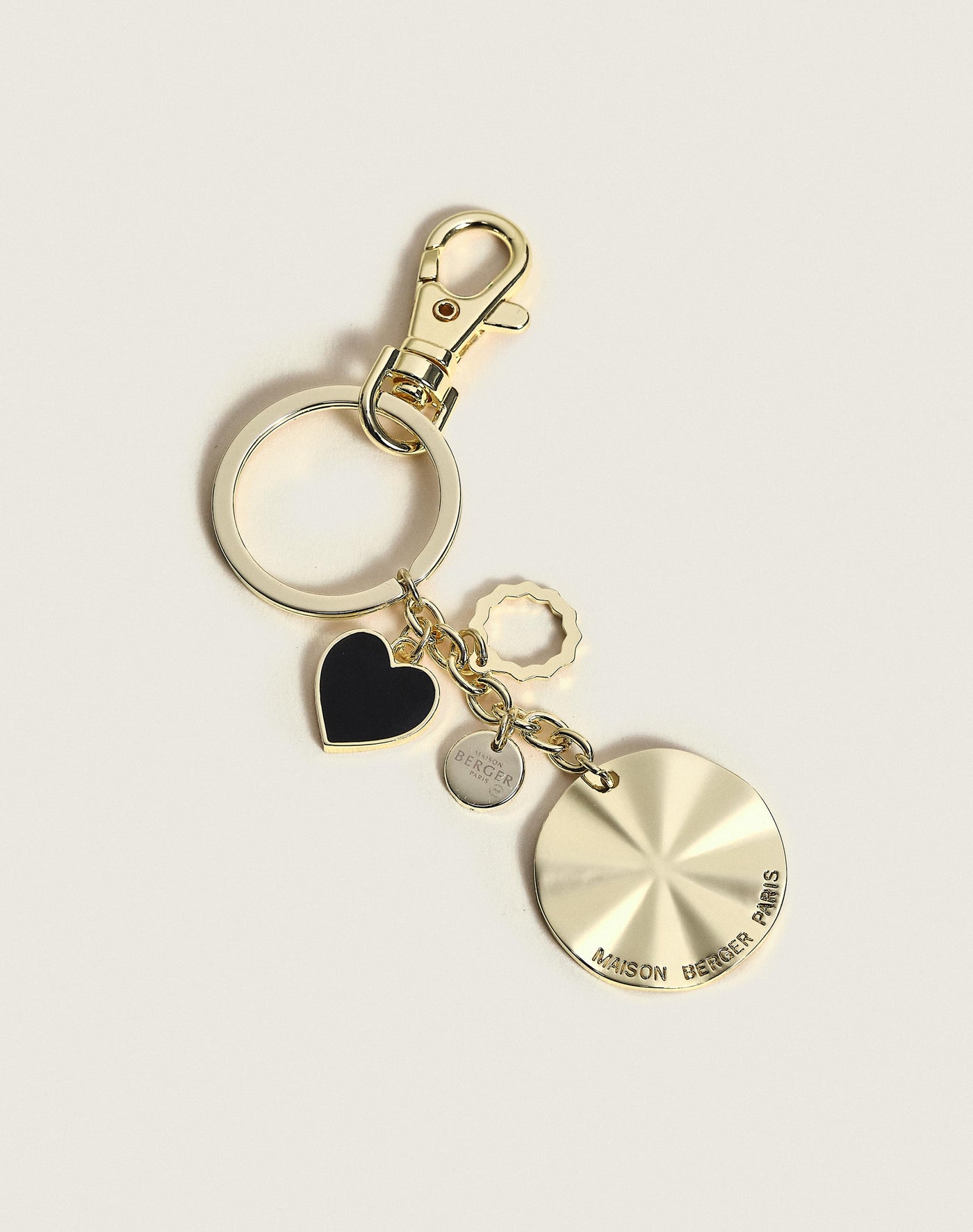 Coffret Les Petits Trésors Ophelia diffuseur voiture & porte clefs Or